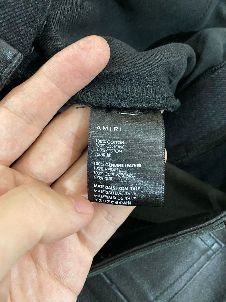 Amiri Amiri leather pants Size US 26 / EU 42 - 8 Thumbnail