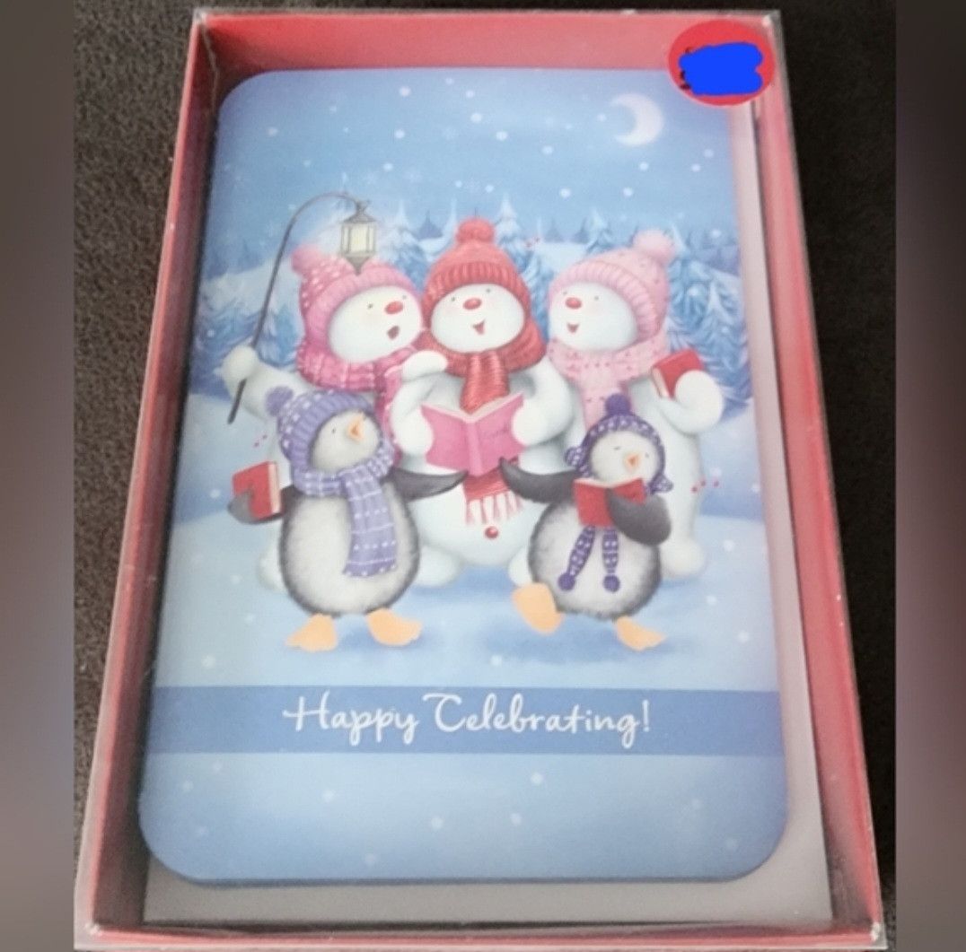Other American Greetings Snowmen Penguins Holiday Cards 5 Count Size ONE SIZE - 1 Thumbnail