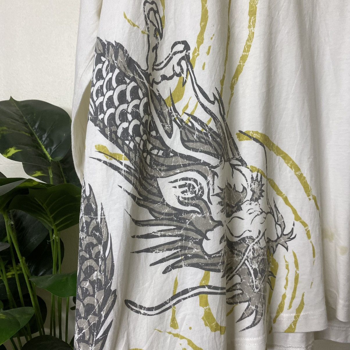 Japanese Brand Dragon Detailing Sukajan Ed Hardy Karakuri Affliction Style Size US L / EU 52-54 / 3 - 2 Thumbnail
