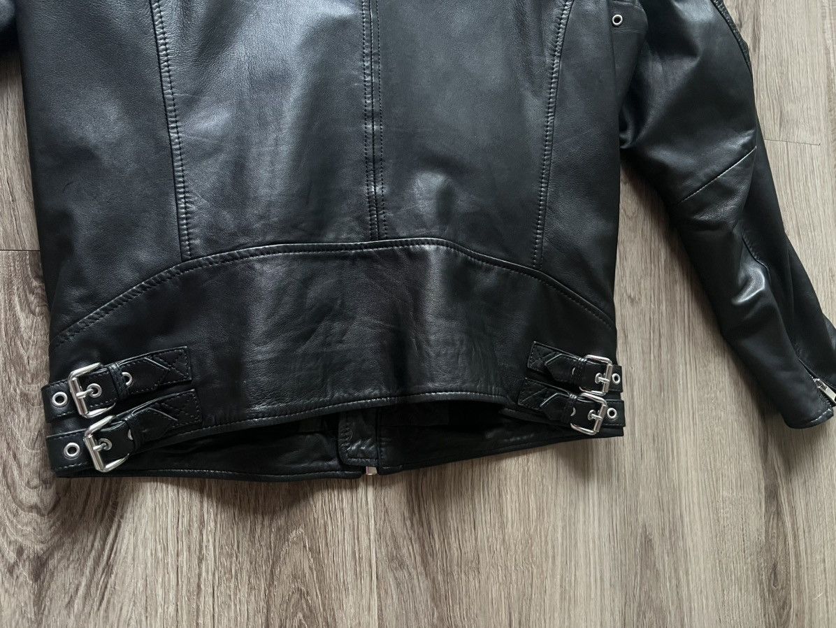Diesel Diesel black leather moto jacket Size US L / EU 52-54 / 3 - 6 Thumbnail