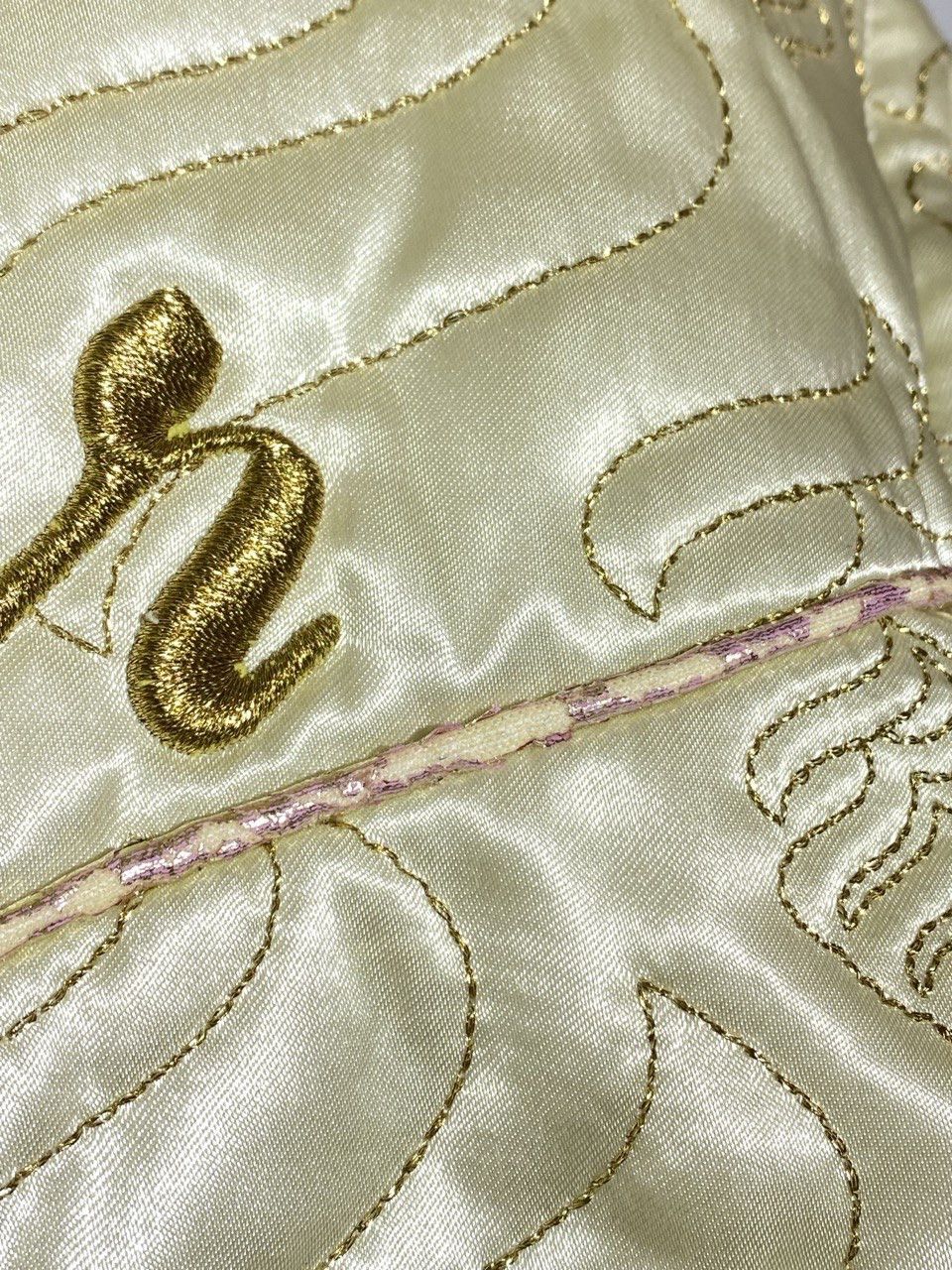 Rocawear Vintage Y2K Rocawear Jacket Embroidered Cream Down Faux Fur Size L / US 10 / IT 46 - 22 Thumbnail