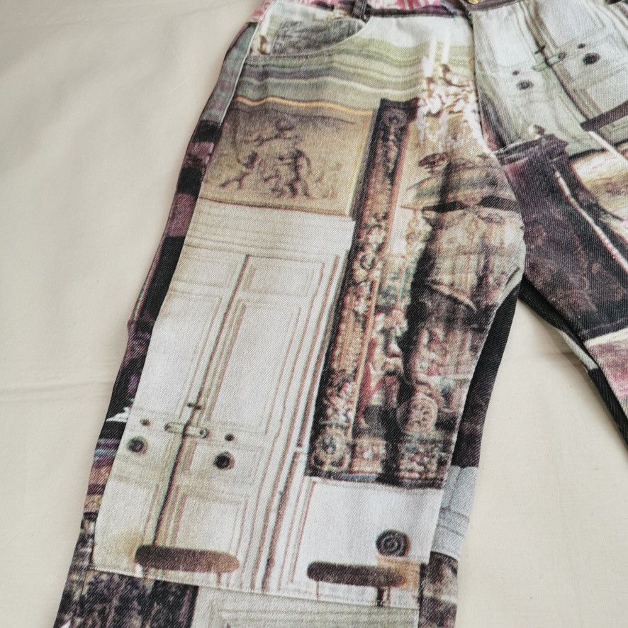 Vivienne Westwood SS1992 Vivienne Westwood Salon Full Printed Jeans Vintage Size US 30 / EU 46 - 6 Thumbnail