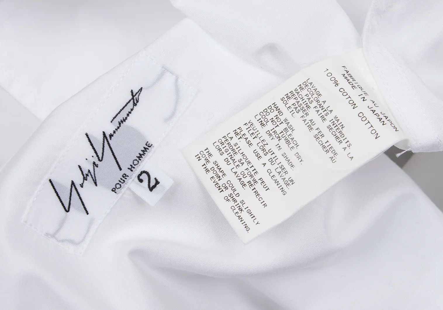 Yohji Yamamoto Yohji Yamamoto Cotton Flap Pocket Shirt Size US M / EU 48-50 / 2 - 19 Thumbnail