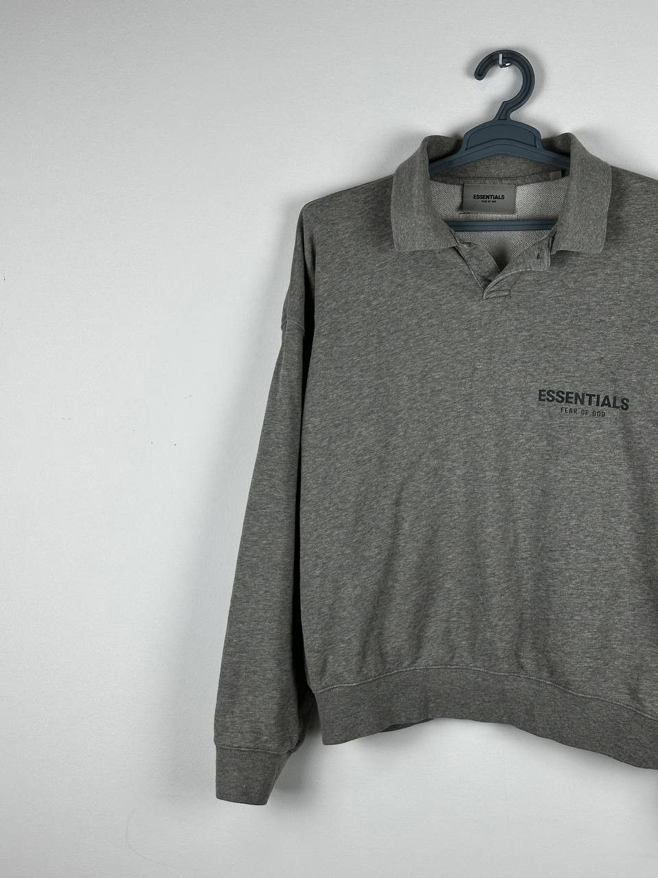 Fear of God Essentials Fleece Rugby Pullover Sweatshirt Size Size US S / EU 44-46 / 1 - 5 Thumbnail