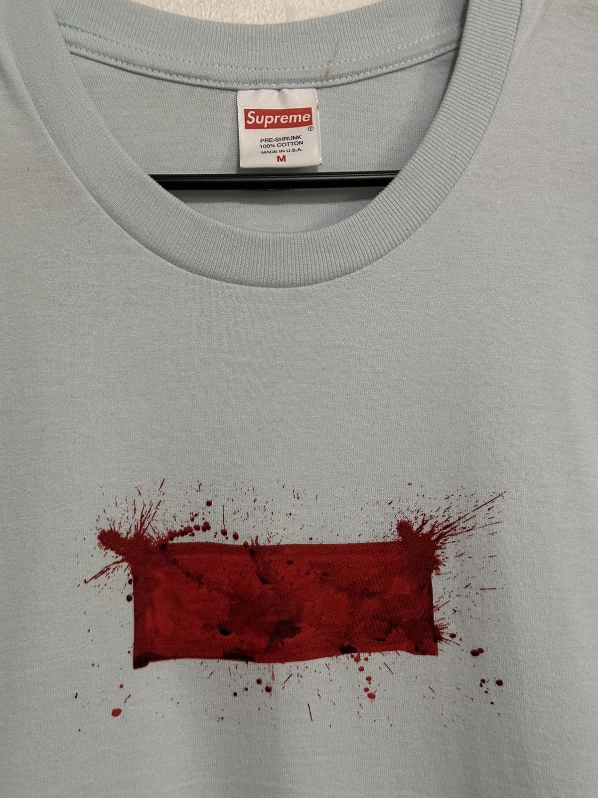 Supreme Supreme Ralph Steadman Box Logo Tee Size US M / EU 48-50 / 2 - 2 Thumbnail