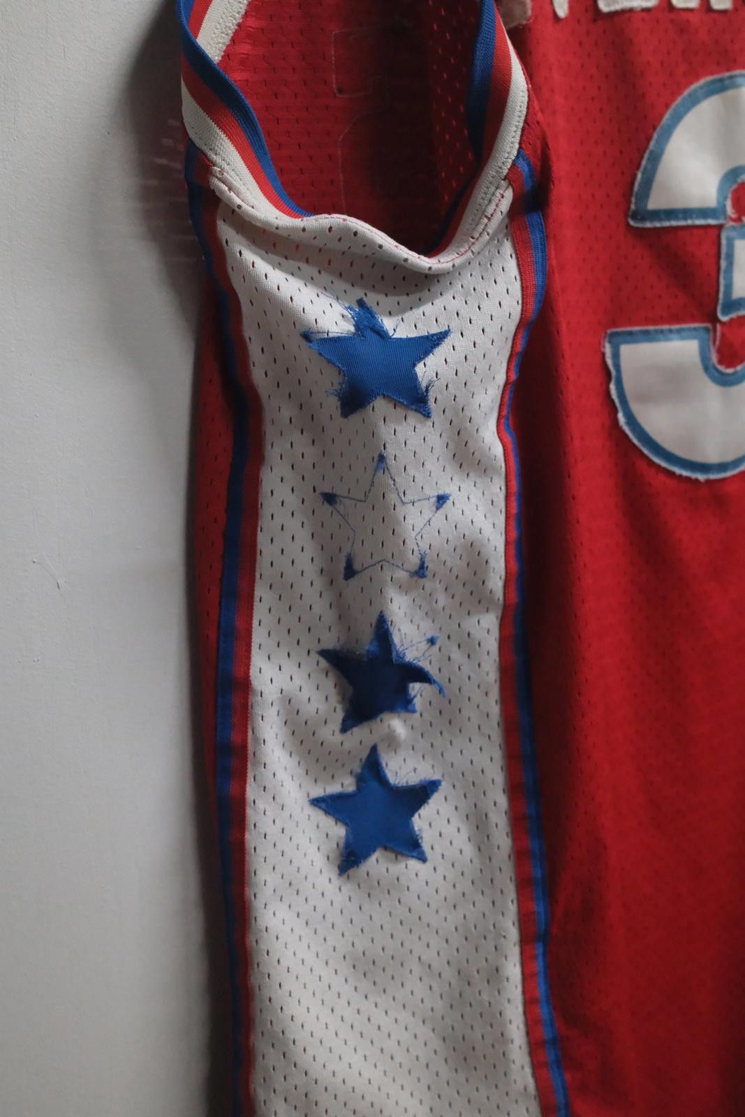 Nike 90s Nike Philadelphia 76ers Iverson #3 Red Basketball Jersey Size ONE SIZE - 8 Thumbnail
