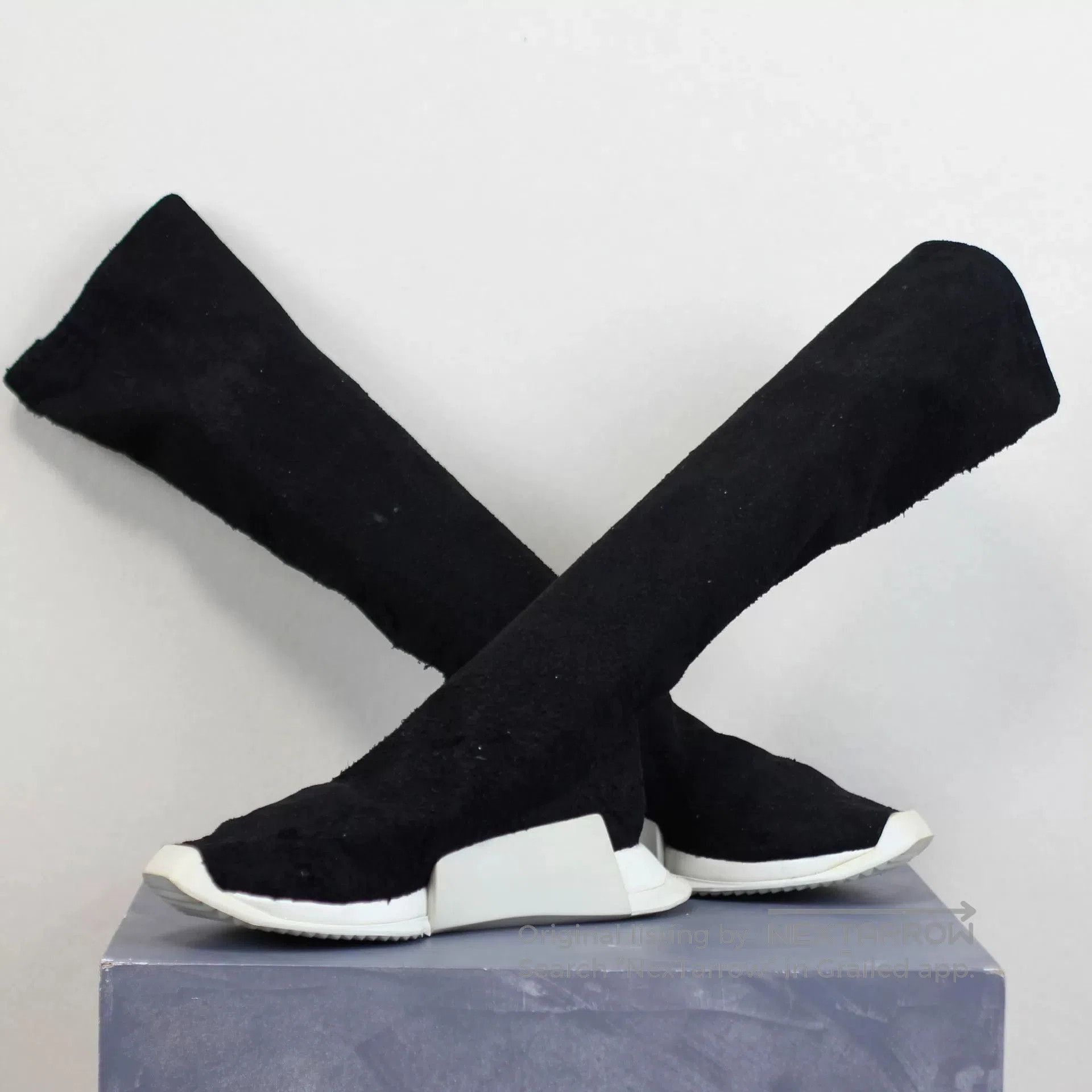 Rick Owens Rick Owens x adidas Suede Tank Boot. Size US 8 / EU 41 - 4 Thumbnail