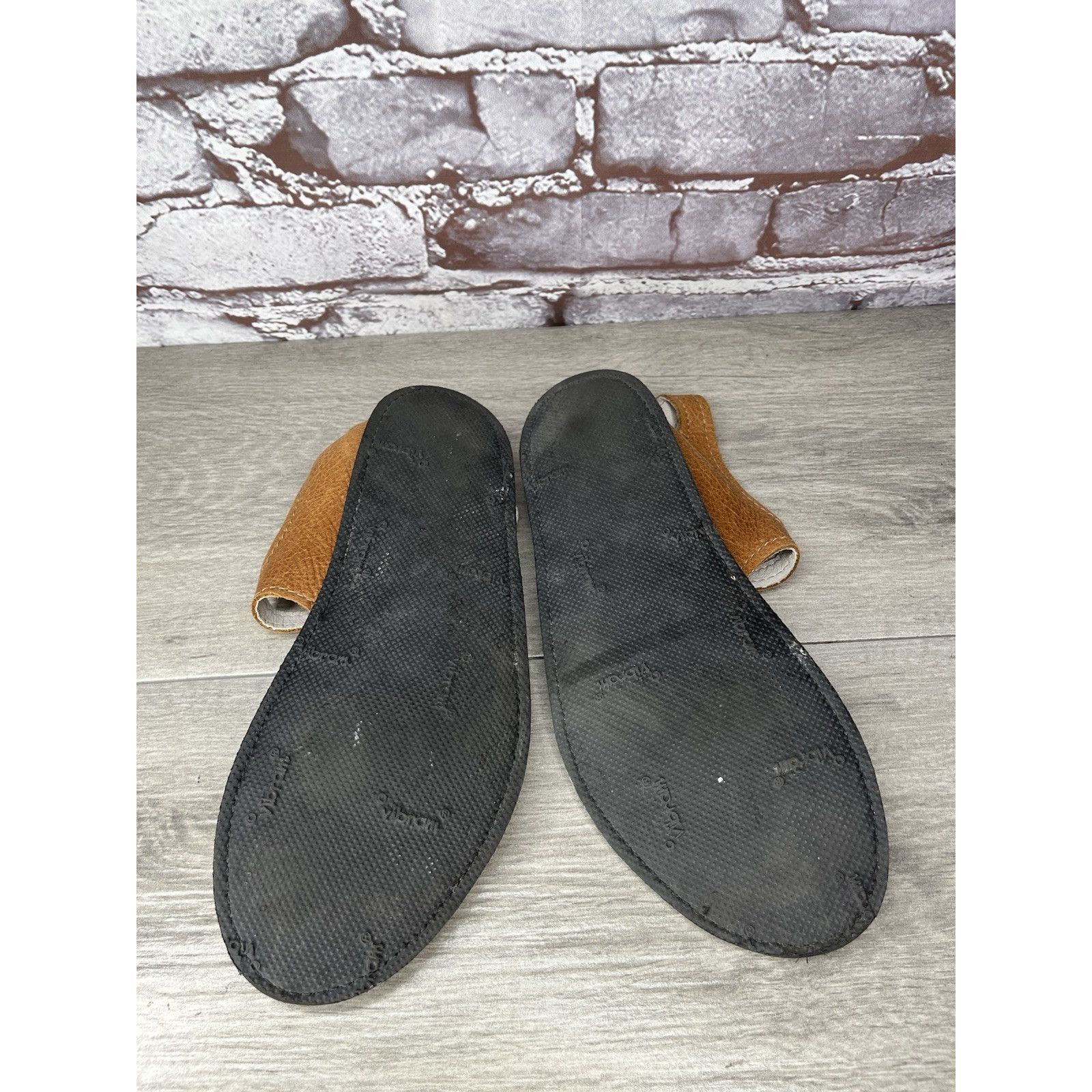 Soulstar Softstar Barefoot Minimalist Brown Leather Ankle Strap Vibra Size US 5 / IT 35 - 20 Thumbnail