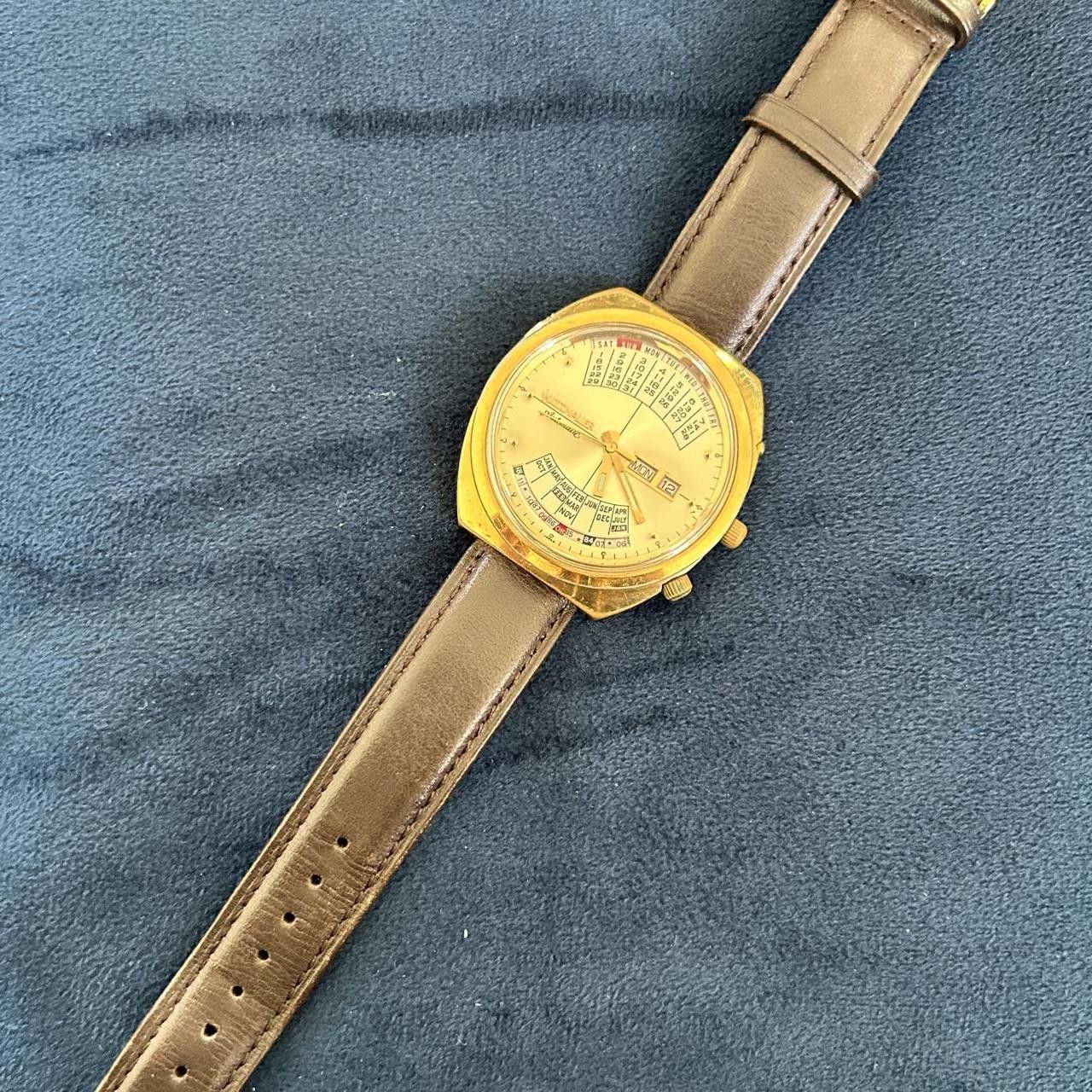 Wittnauer Wittnauer Vintage Perpetual Calendar Watch Size 46 - 3 Thumbnail