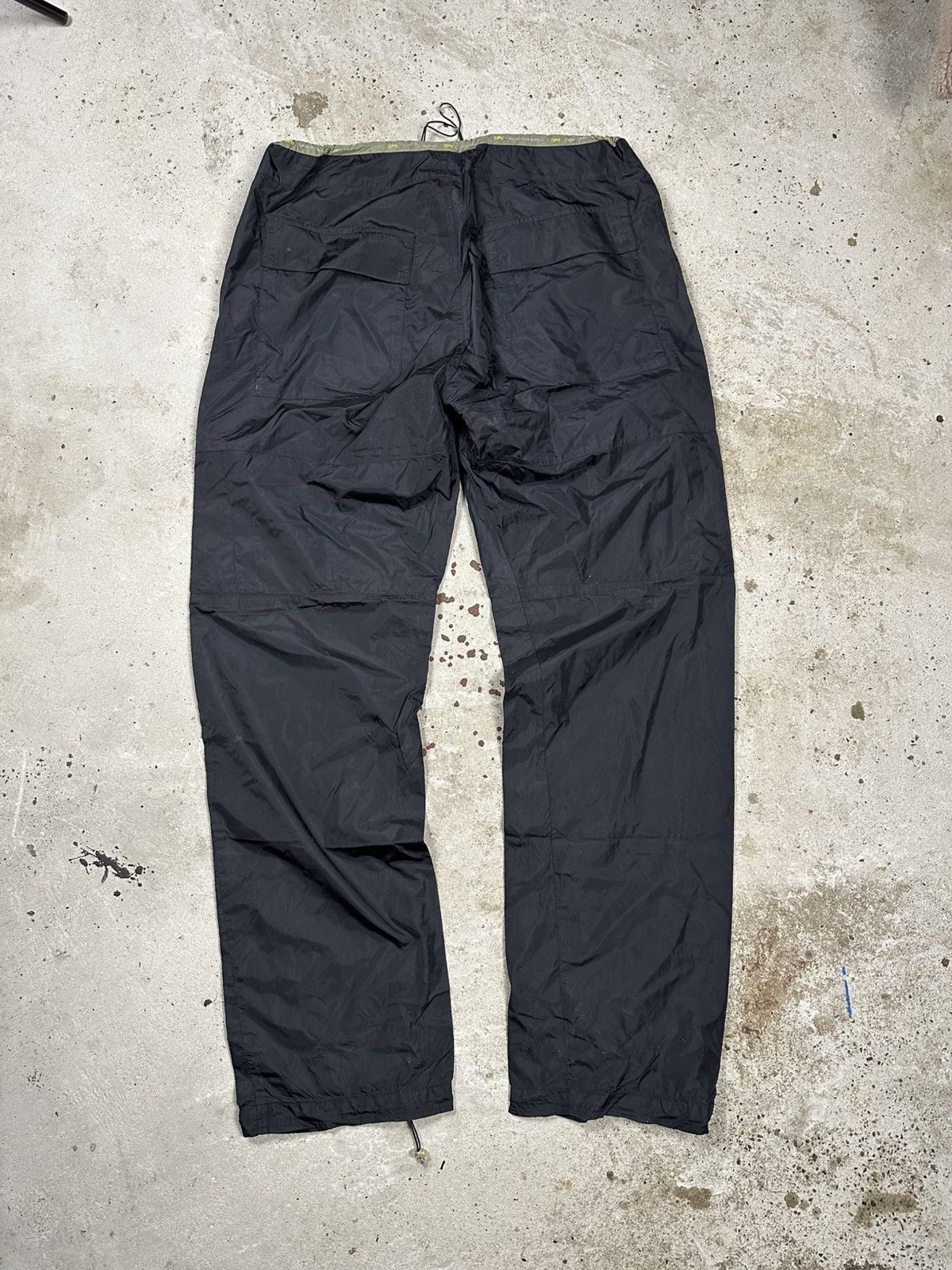 Diesel × Vintage Vintage 90s Diesel ParachutecH Black Track Pants Baggy Size US 34 / EU 50 - 2 Thumbnail