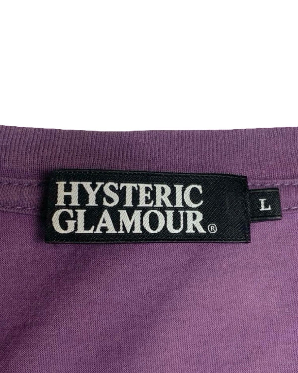 🔥RARE🔥Hysteric Glamour 🇯🇵 “Rock Me Baby” V-Neck Long Sleeve