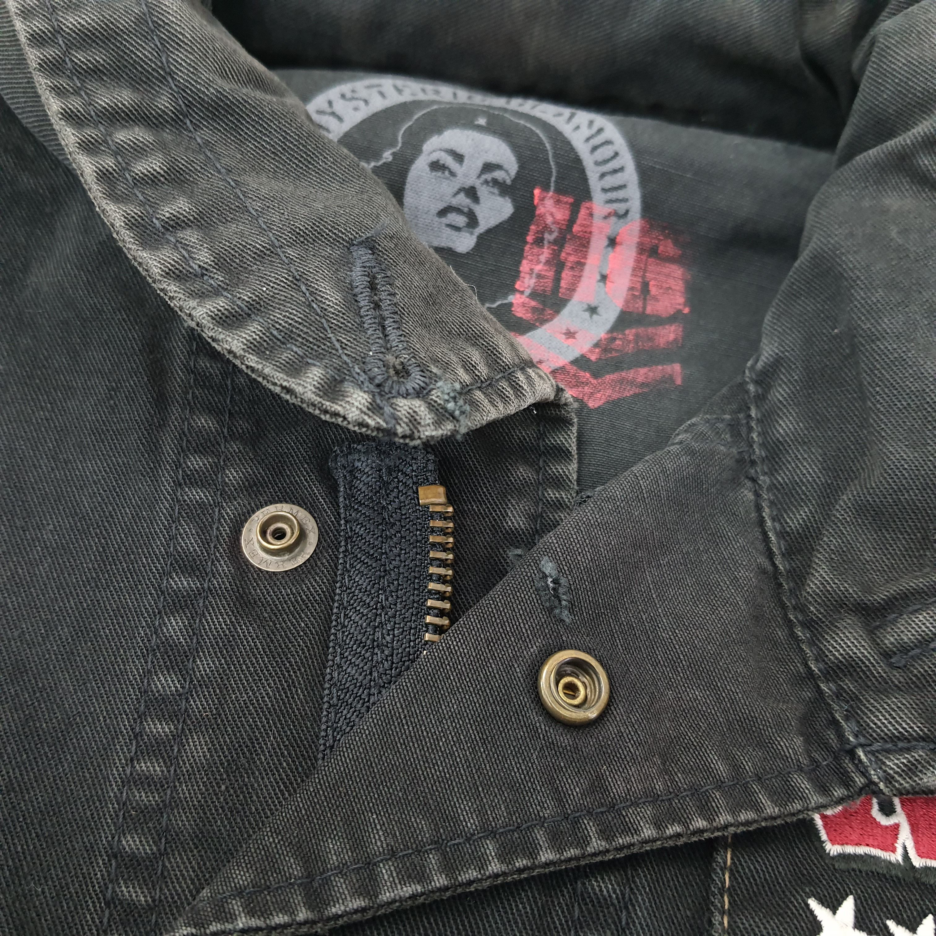 Hysteric Glamour Vintage Hysteric Glamour Patches Custom Logo Jacket C224N27 Size US S / EU 44-46 / 1 - 11 Thumbnail