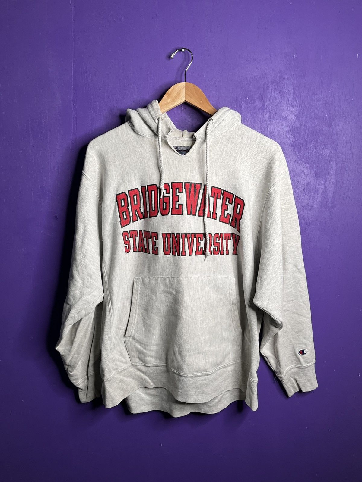 Champion × Vintage Vintage ‘00s Bridgewater state university hoodie Size US M / EU 48-50 / 2 - 1 Thumbnail