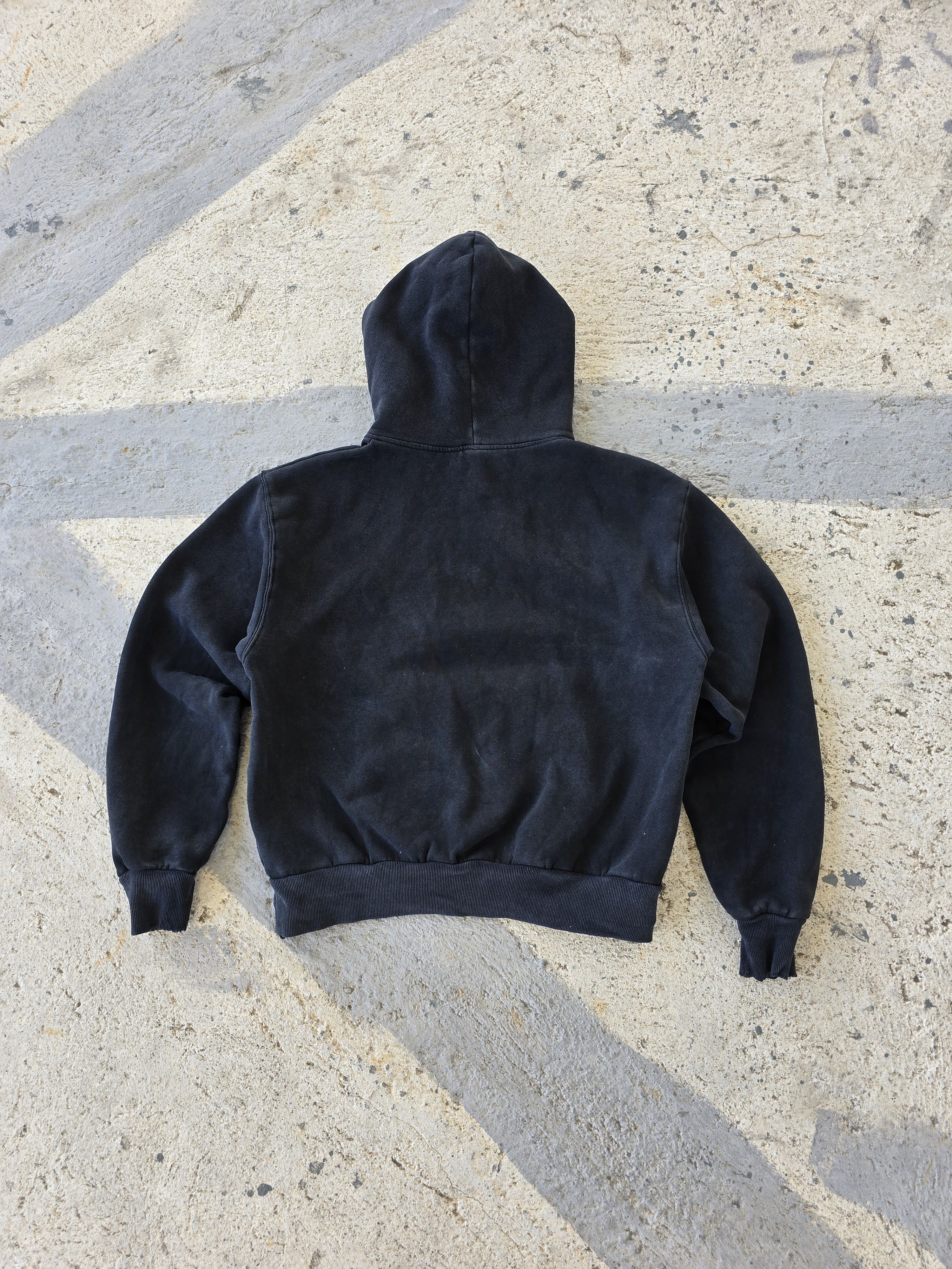 Humane Blanks Humane Blanks 1800 GSM Black Pullover Hoodie , Men Size US L / EU 52-54 / 3 - 4 Thumbnail