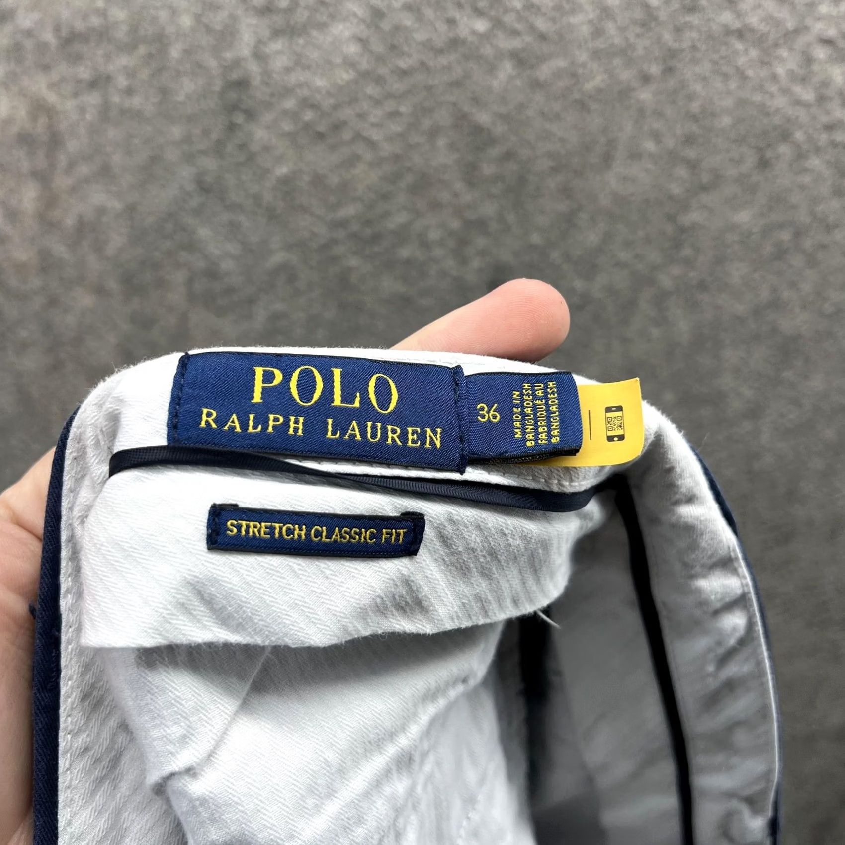 Polo Ralph Lauren Polo Ralph Lauren Shorts Mens 36 Blue Stretch Classic Fit Chino Casual Size US M / EU 48-50 / 2 - 4 Thumbnail