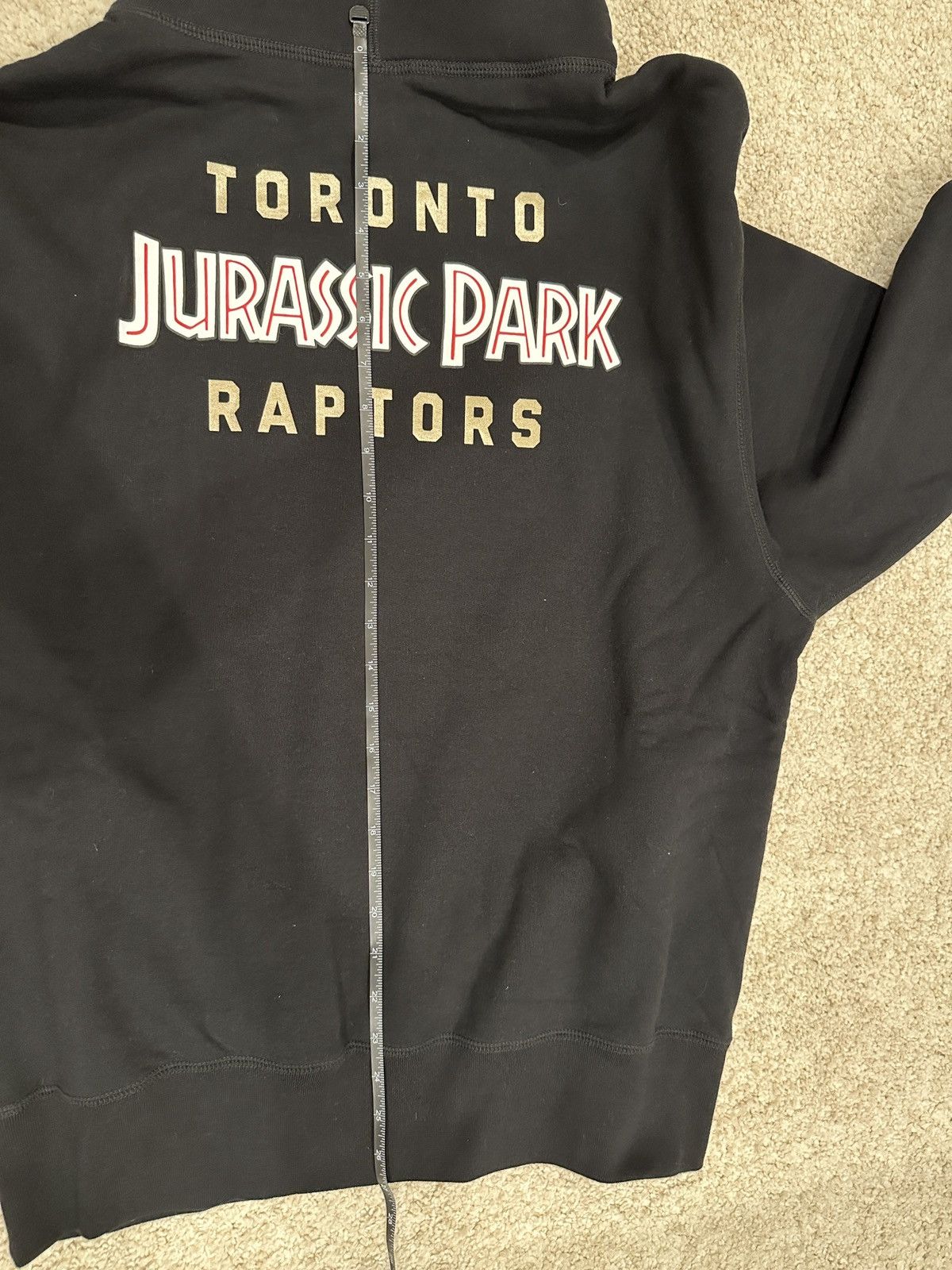 October's Very Own JURASSIC PARK OG OWL HOODIE - BLACK Size US M / EU 48-50 / 2 - 8 Thumbnail