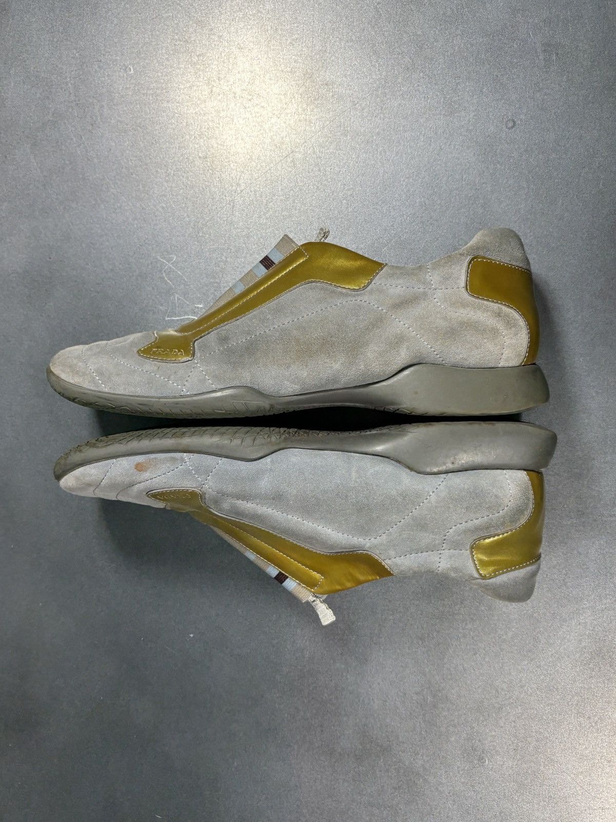 Prada S/S 2000 Prada Sport Shoes Vintage Suede SlipOn Square Toe Size US 7 / IT 37 - 21 Thumbnail