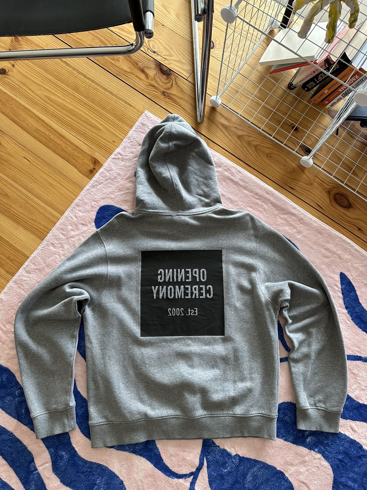 Opening Ceremony Opening Ceremony Box Logo Grey Hoodie Men’s Size US L / EU 52-54 / 3 - 2 Thumbnail