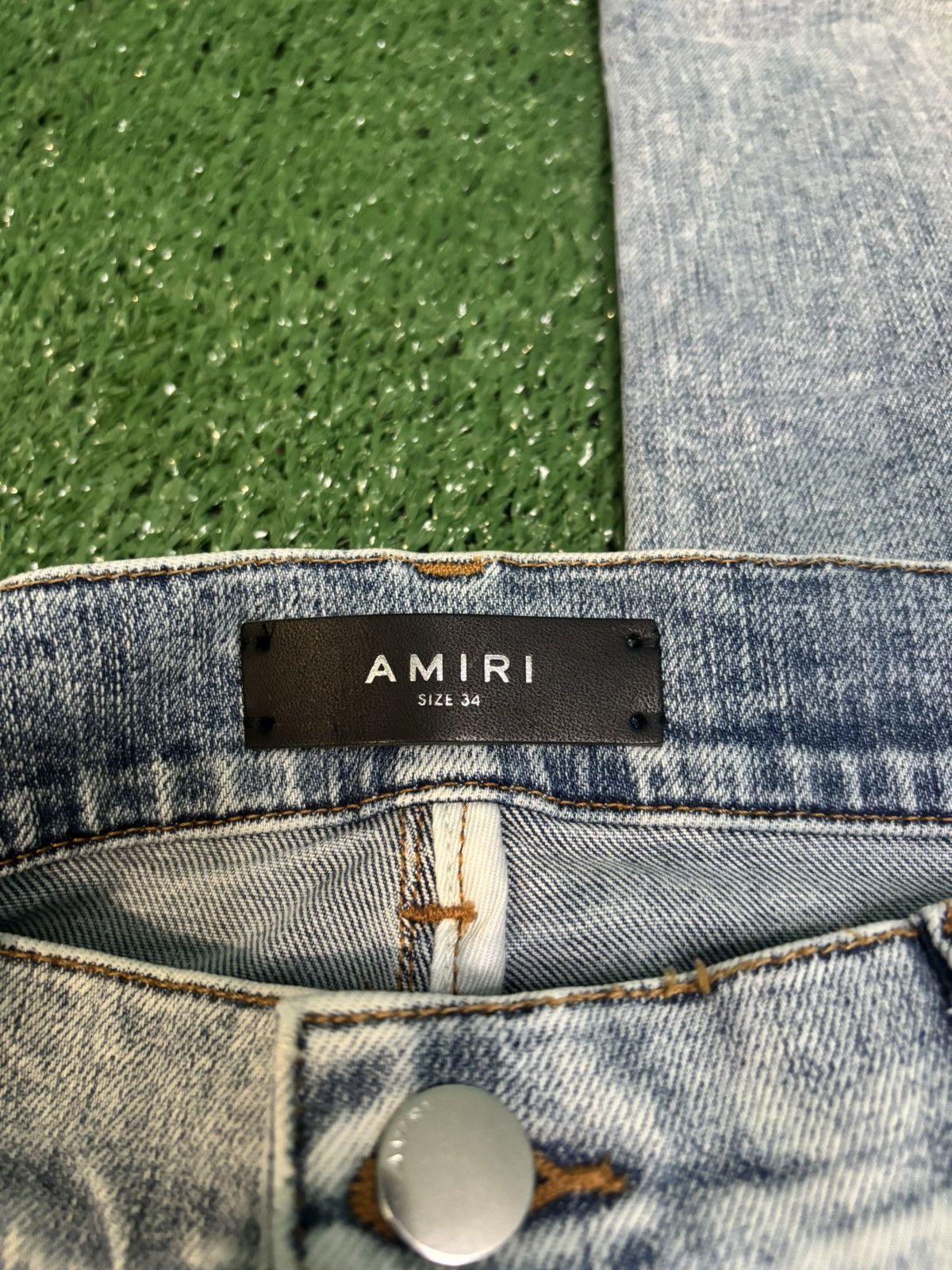 Amiri Amiri MX1 Stone Indigo Size US 34 / EU 50 - 5 Thumbnail