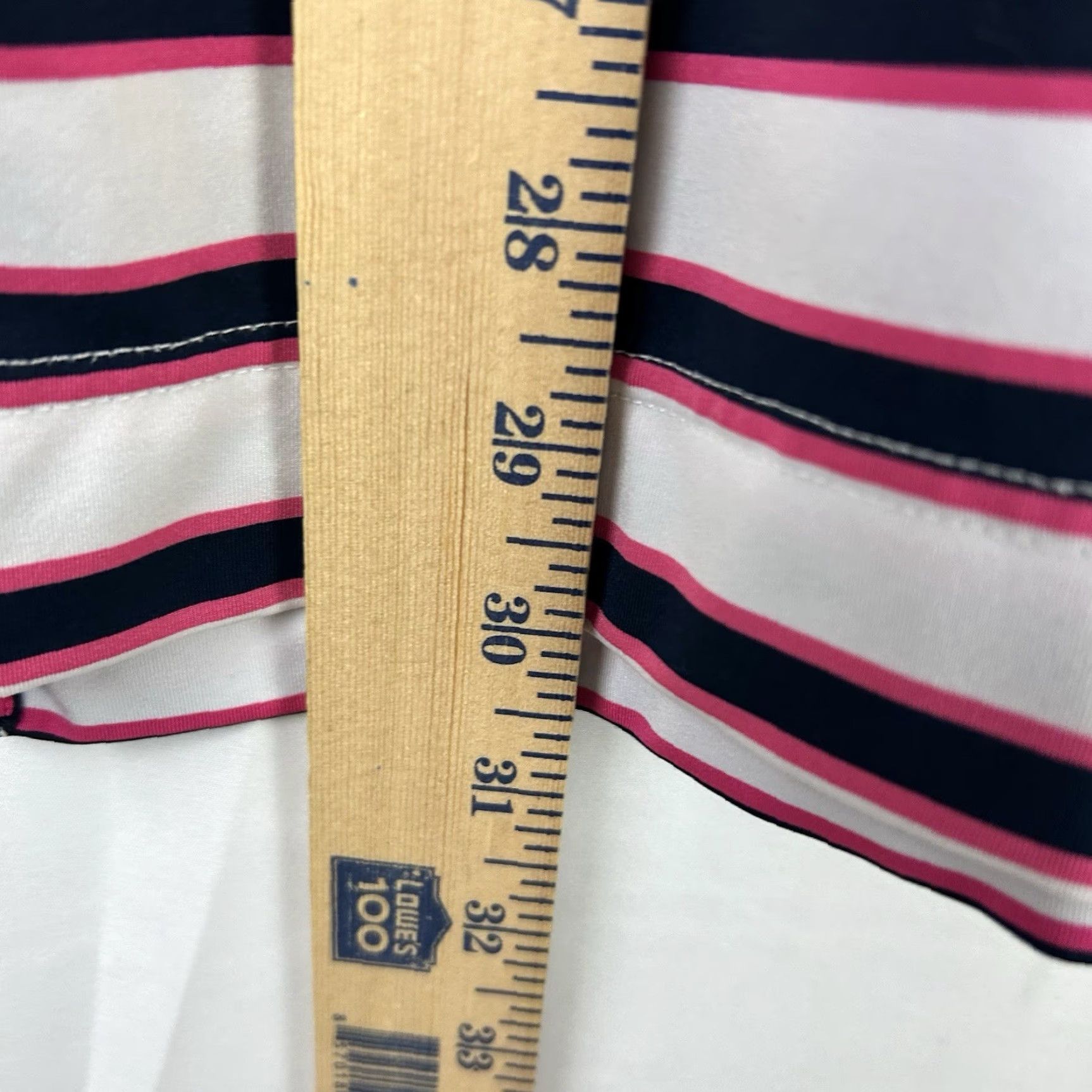 Footjoy FootJoy FJ Golf Stretch Polo Striped Short Sleeve Shirt Mens Medium Size US M / EU 48-50 / 2 - 6 Thumbnail