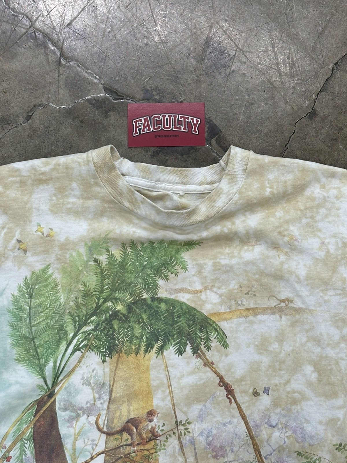 Vintage Vintage AOP Rainforest Nature Tie Dye Tee Large Size US L / EU 52-54 / 3 - 3 Thumbnail