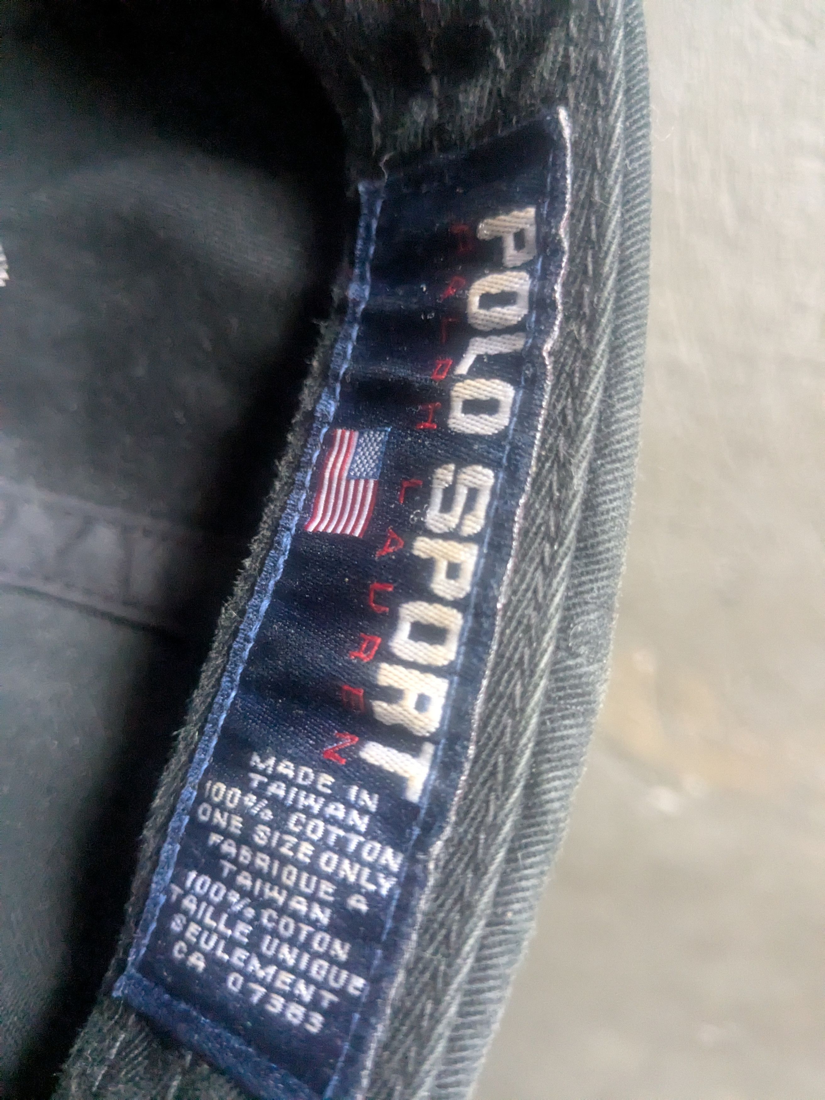 Polo Ralph Lauren polo sport Ralph Lauren vintage 90's cap authentic black Size ONE SIZE - 5 Thumbnail