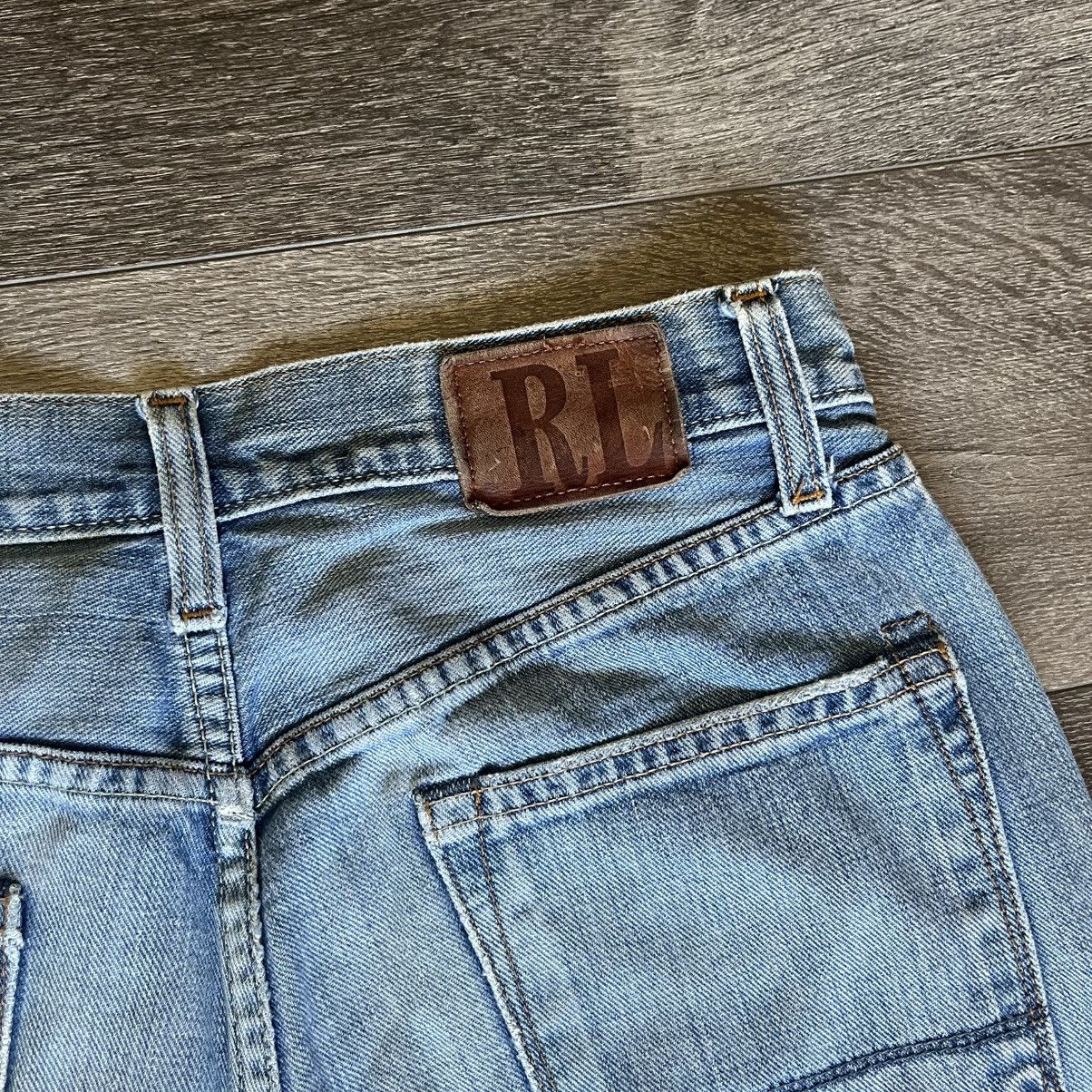Polo Ralph Lauren Vintage 2000s Polo Ralph Lauren Ashmore Washed Denim Jeans Size US 30 / EU 46 - 3 Thumbnail