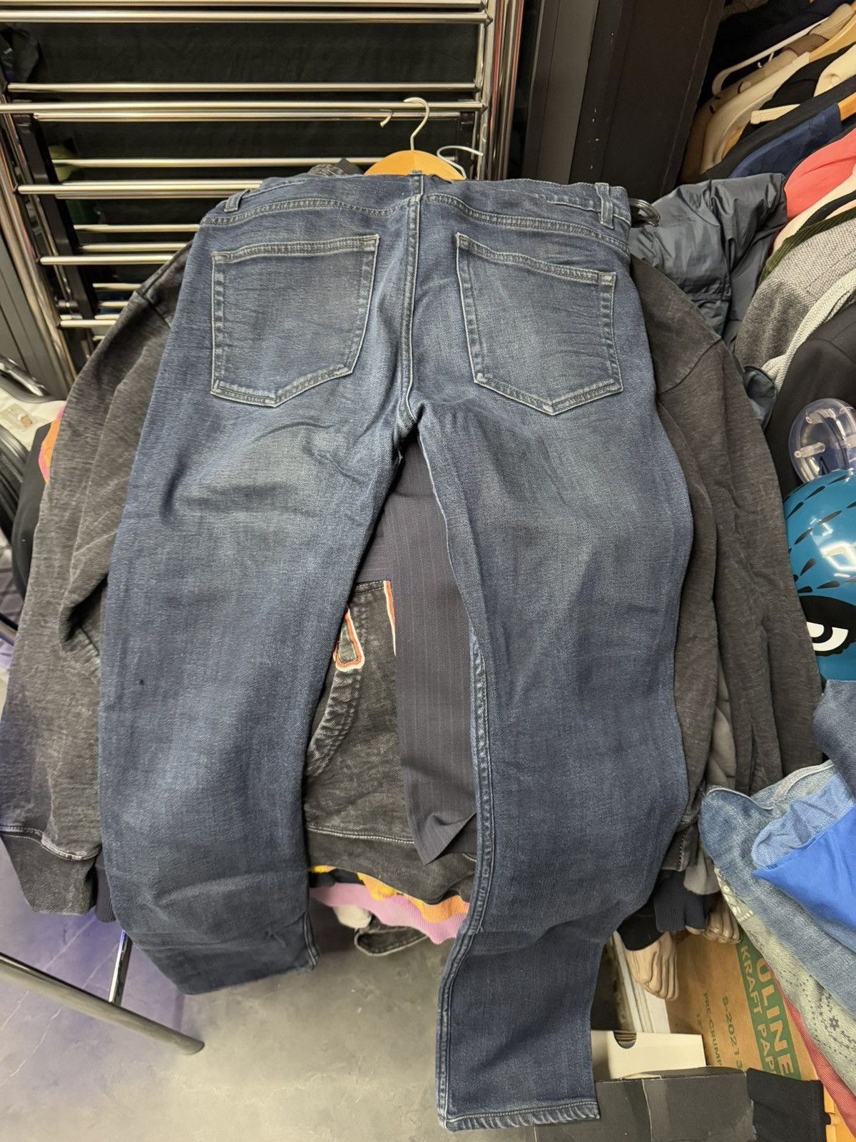 Acne Studios Acne Studios Ace Oreo Dark Wash Denim 32 x 32 Size US 32 / EU 48 - 2 Thumbnail