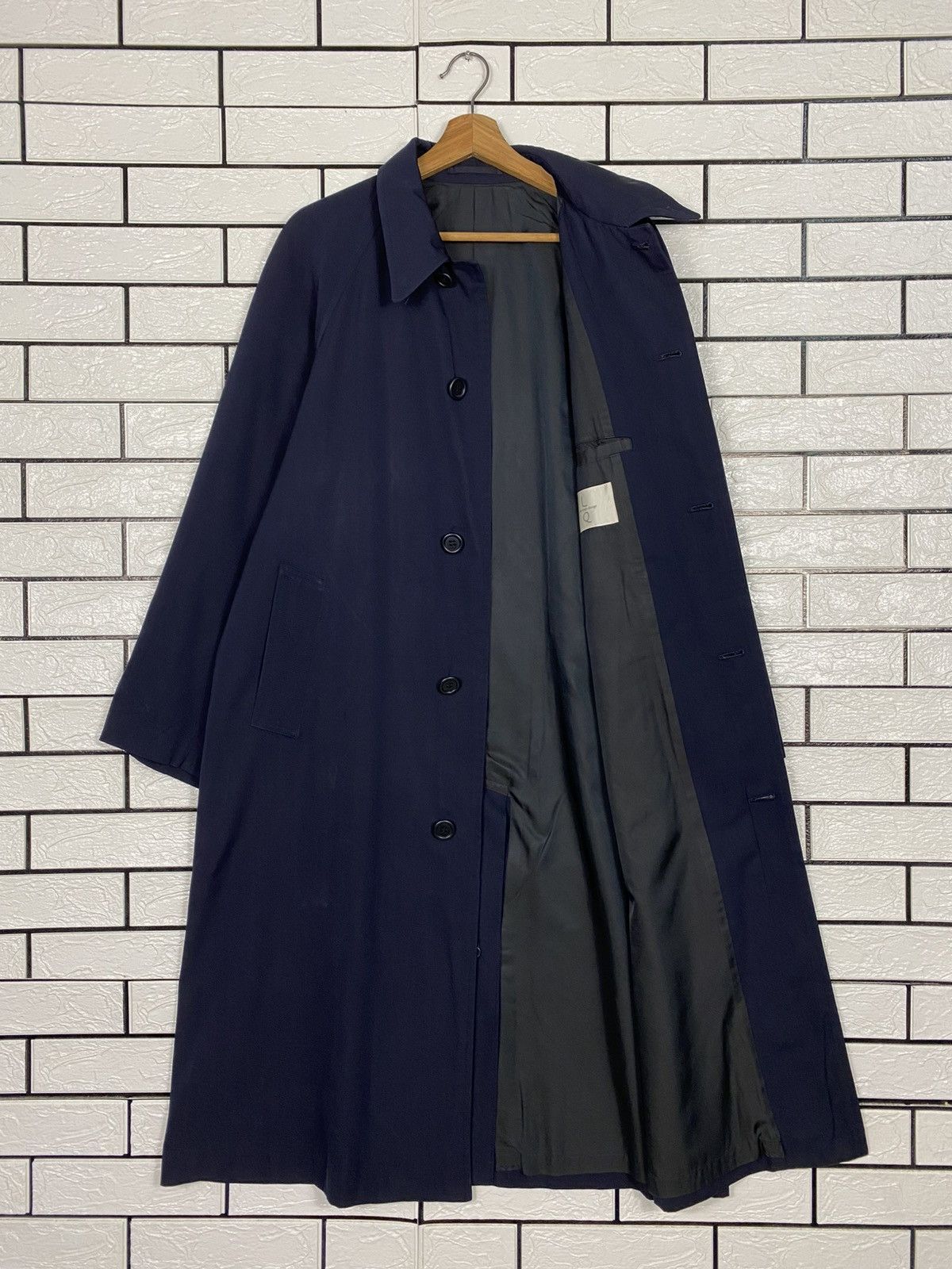 Yohji Yamamoto 🔥VINTAGE LONG JACKET FLY BUTTON LQ Y’S FOR MEN Size US M / EU 48-50 / 2 - 13 Thumbnail