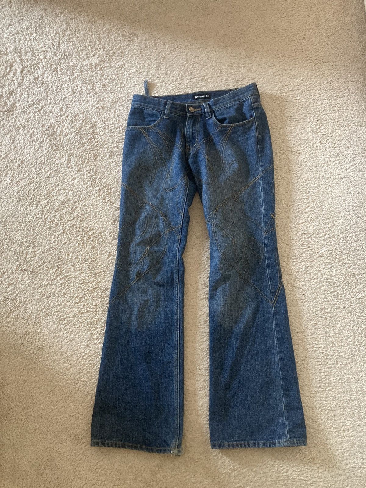 Yasuyuki Ishii Yasyuki ishii Flare Denim Size US 28 / EU 44 - 1 Thumbnail
