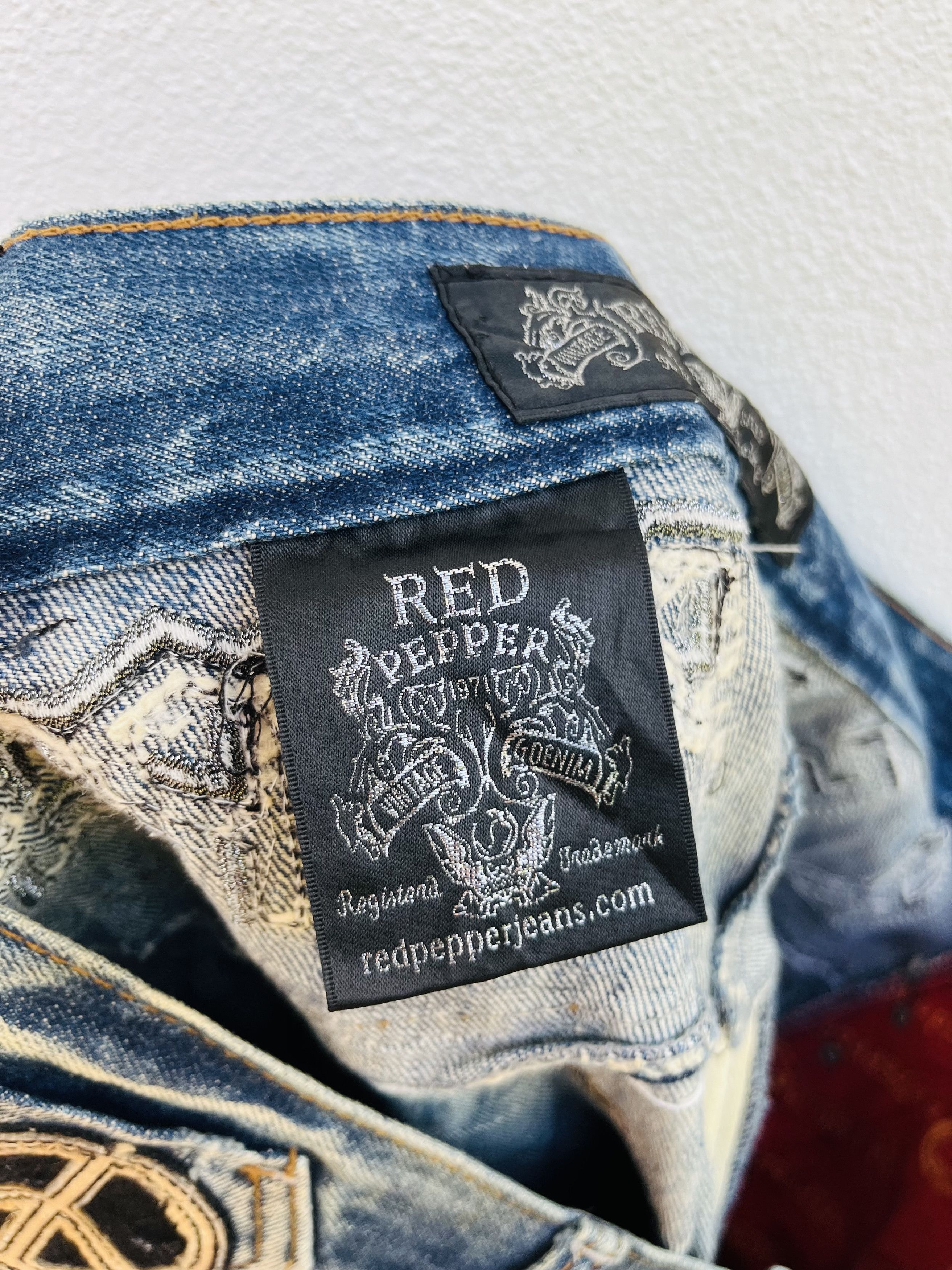 Japanese Brand × Vintage Vintage Red Pepper Japanese Designer Fashion Style Size US 36 / EU 52 - 17 Thumbnail