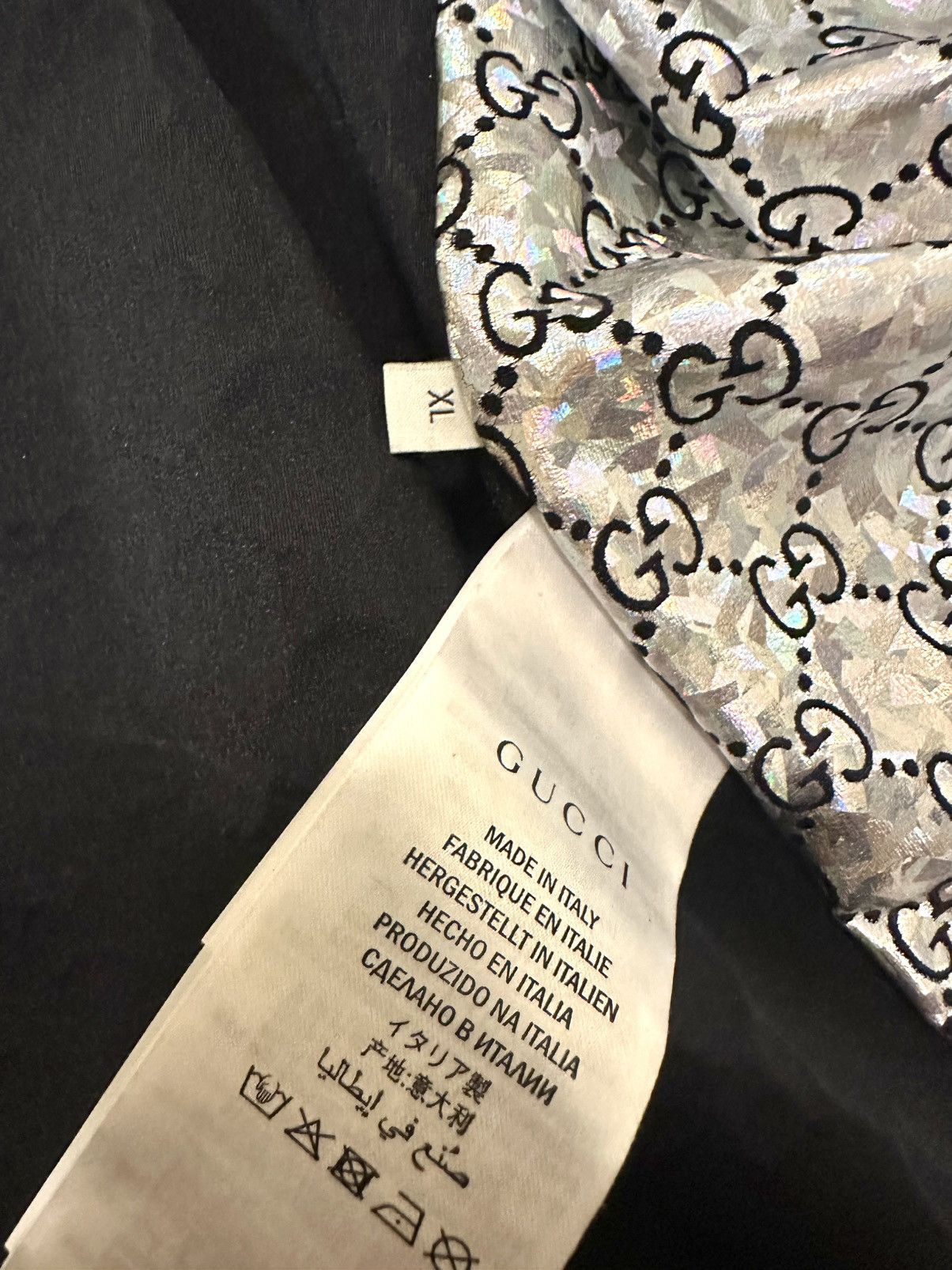 Gucci Gucci Holographic Monogram Track Jacket XL Size US XL / EU 56 / 4 - 12 Thumbnail