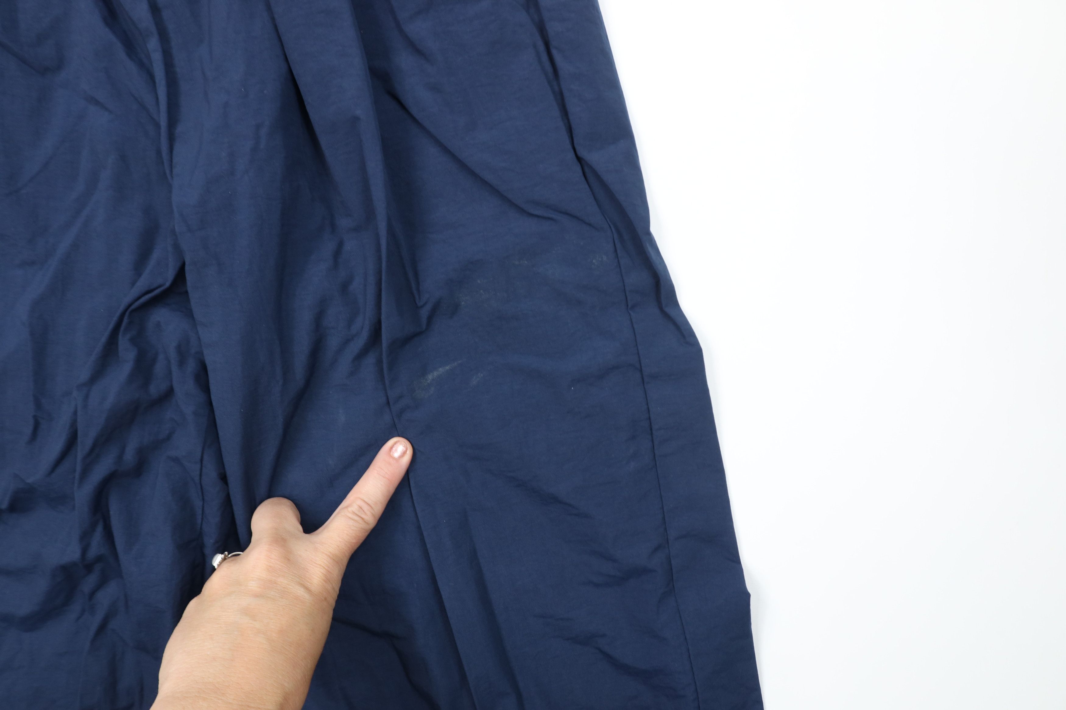 Vintage Vintage 90s Streetwear Lined Windbreaker Joggers Pants Blue Size US 36 / EU 52 - 7 Thumbnail