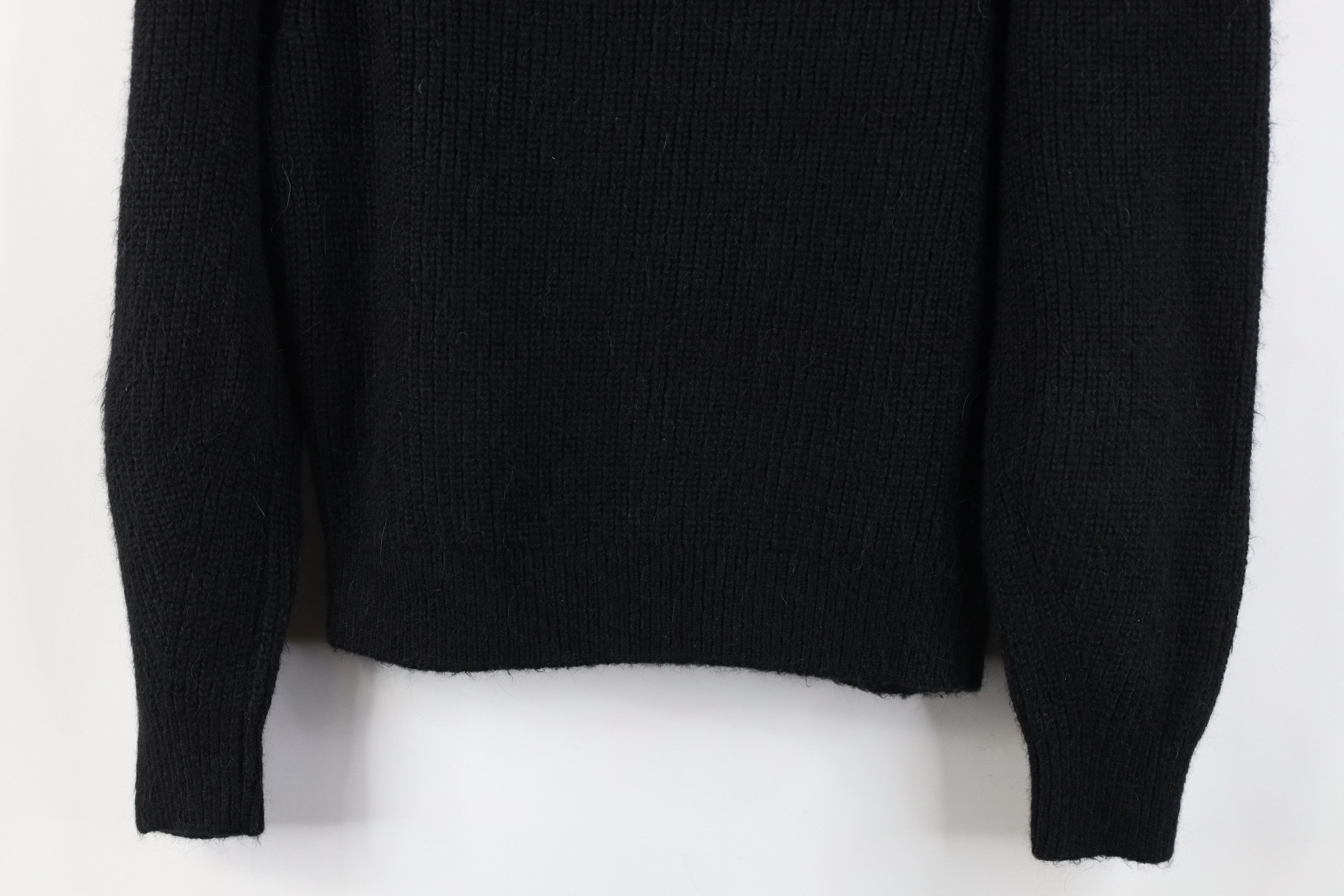 J.Crew Vintage J Crew Blend Ribbed Knit Cropped Turtleneck Sweater Size XS / US 0-2 / IT 36-38 - 10 Thumbnail