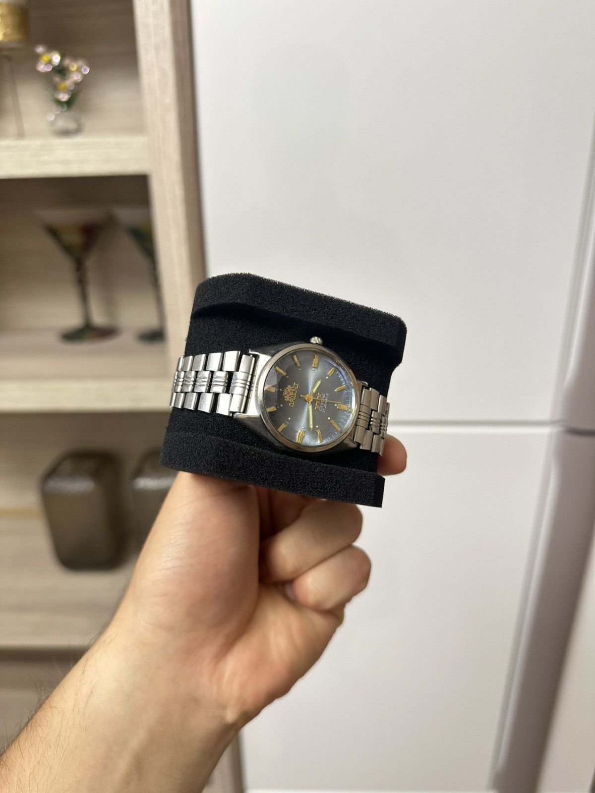 Orient Orient Crystal 21 Jewels Japan Made Rare Blue Watch Size ONE SIZE - 8 Thumbnail