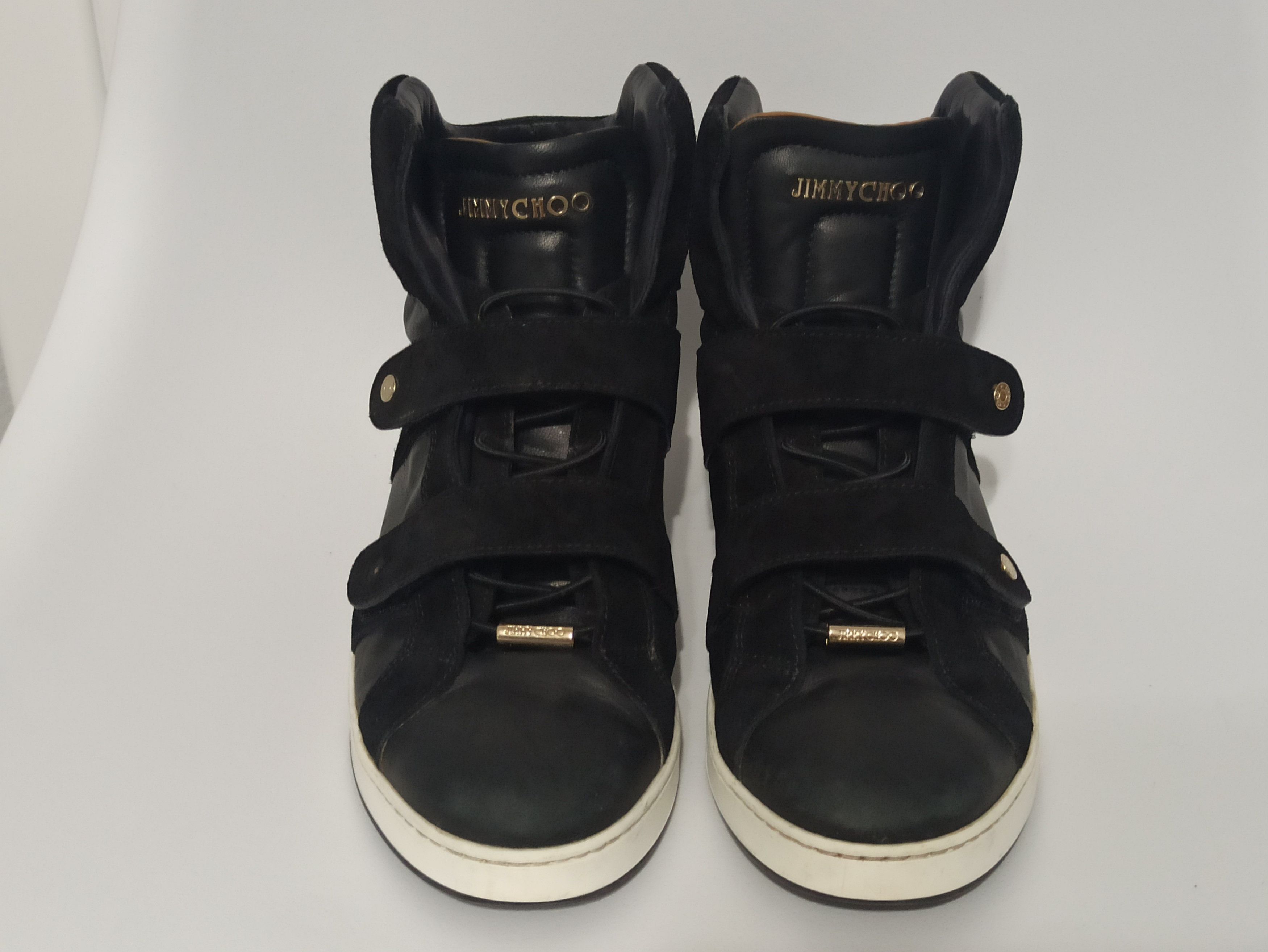 Jimmy Choo Jimmy Choo High Top Sneakers Size US 9 / IT 39 - 3 Thumbnail
