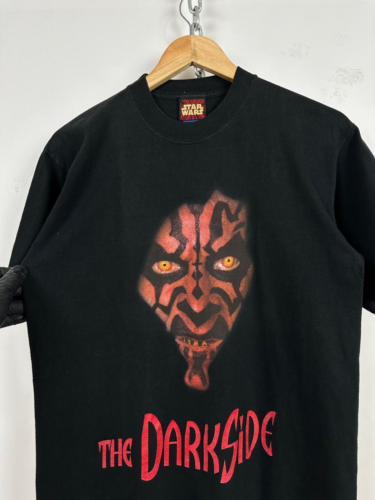 Star Wars 90s Vintage Star Wars Darth Maul The Dark Side T-Shirt Size US S / EU 44-46 / 1 - 2 Thumbnail