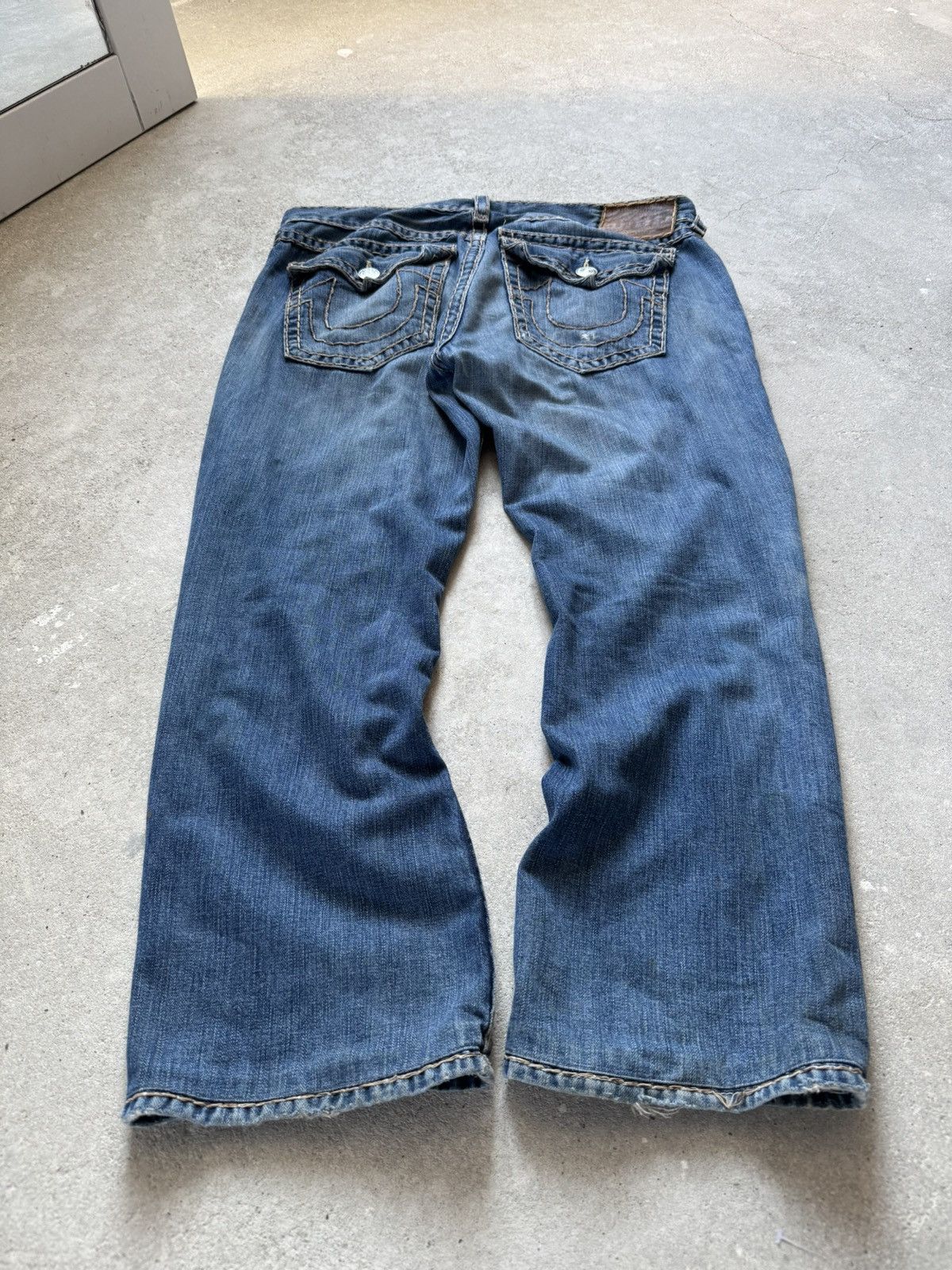 True Religion Vintage True Religion Baggy Jeans Size US 38 / EU 54 - 3 Thumbnail