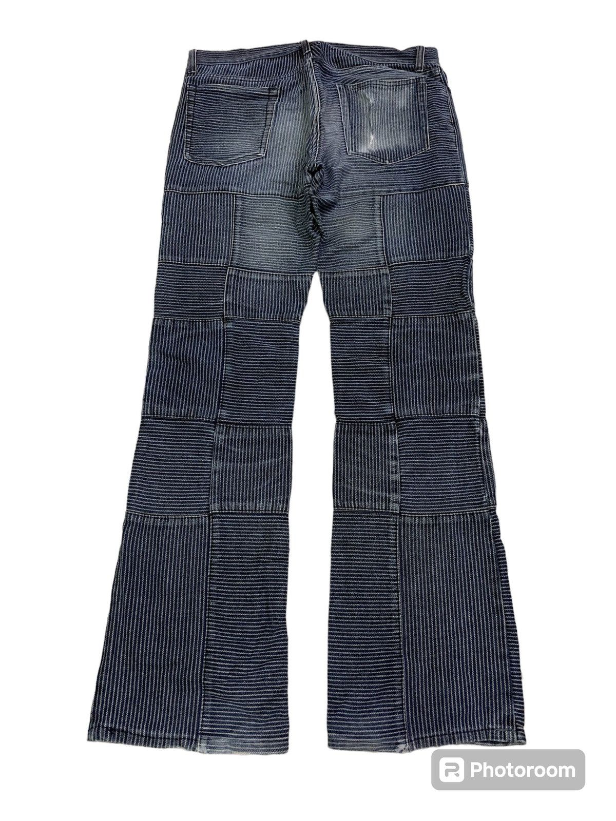 Hysteric Glamour 💥FinalDrop💥The Difference Rupert Patchwork Stripe Pant Size US 32 / EU 48 - 3 Thumbnail
