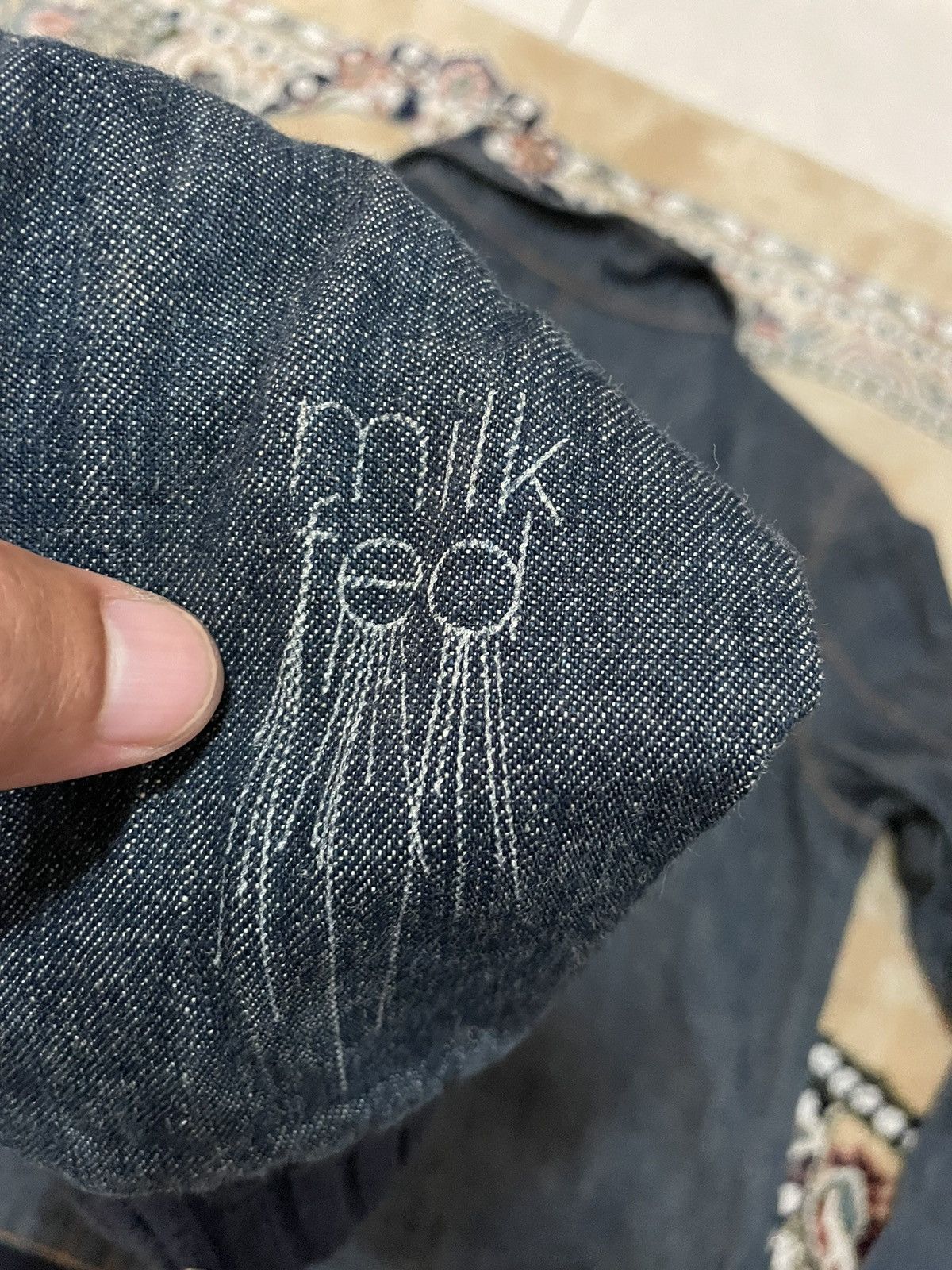 Designer × MILKFED 🔥Rare🔥 Milkfed Denim Jacket Made in Japan Hard To Find Size S / US 4 / IT 40 - 14 Thumbnail