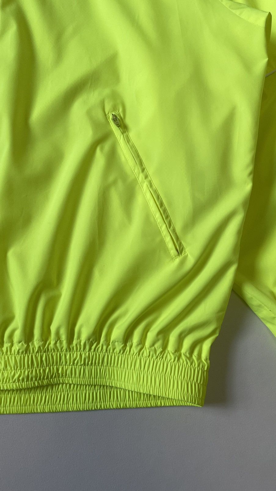Balenciaga S/S 20 Neon Yellow ‘B’ Logo Track Jacket Size US M / EU 48-50 / 2 - 11 Thumbnail