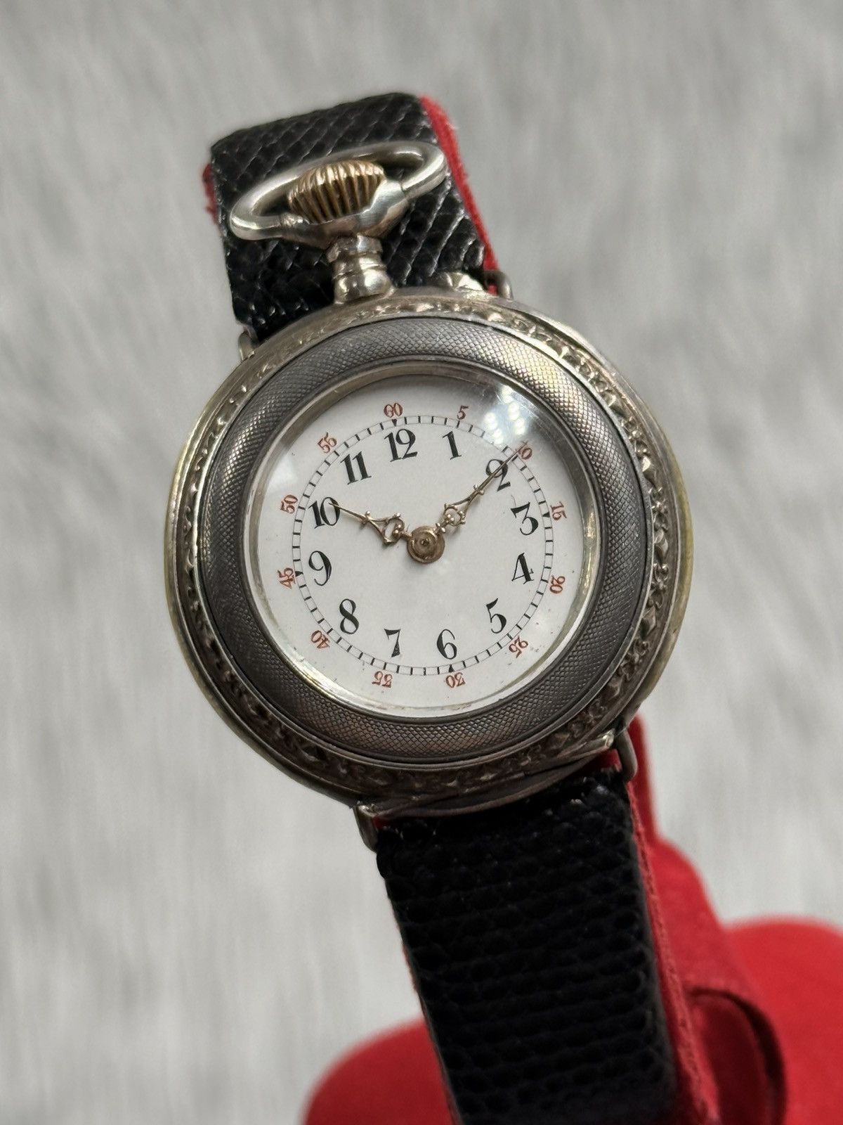 Vintage Vintage Apapt Sterling Silver Pocket Manual Unisex Watch Size ONE SIZE - 5 Thumbnail