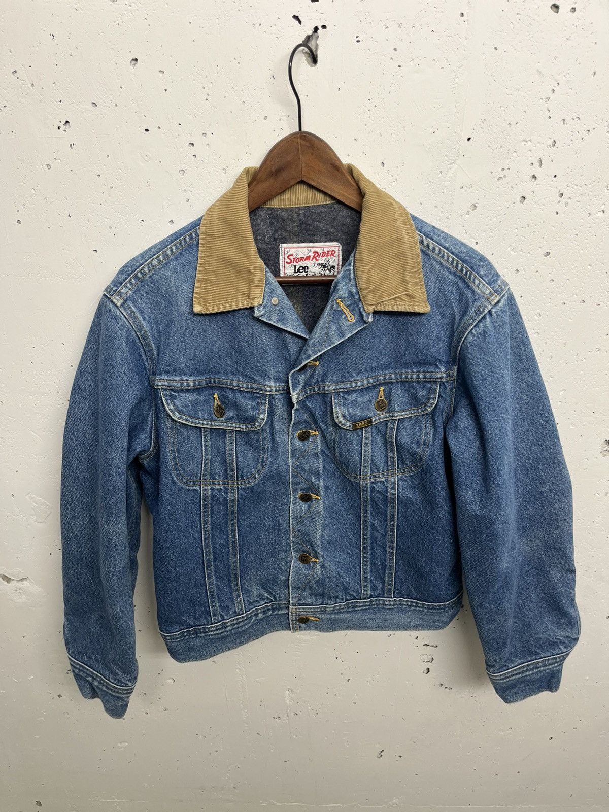 Lee Vintage Lee storm rider denim jacket Size US S / EU 44-46 / 1 - 1 Thumbnail