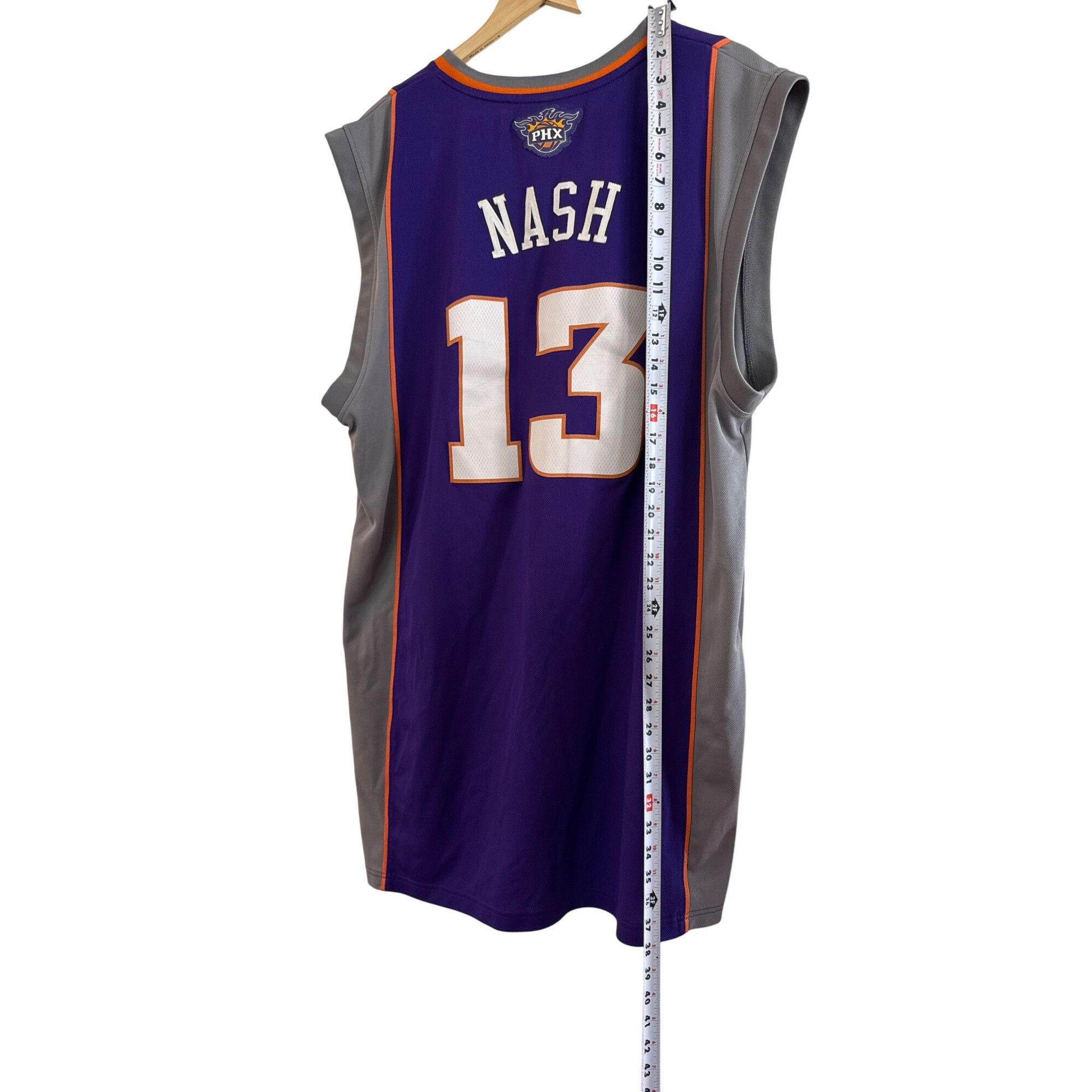 Adidas Vintage Phoenix Suns Steve Nash #13 NBA Jersey XXL Adidas Pu Size US XXL / EU 58 / 5 - 4 Thumbnail