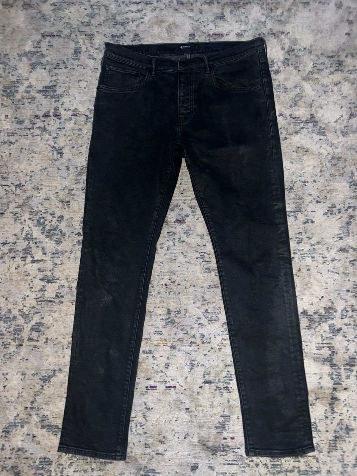 Purple × Purple Brand Purple Brand Black Denim Jeans P001 Sz 36 Size US 36 / EU 52 - 1 Thumbnail