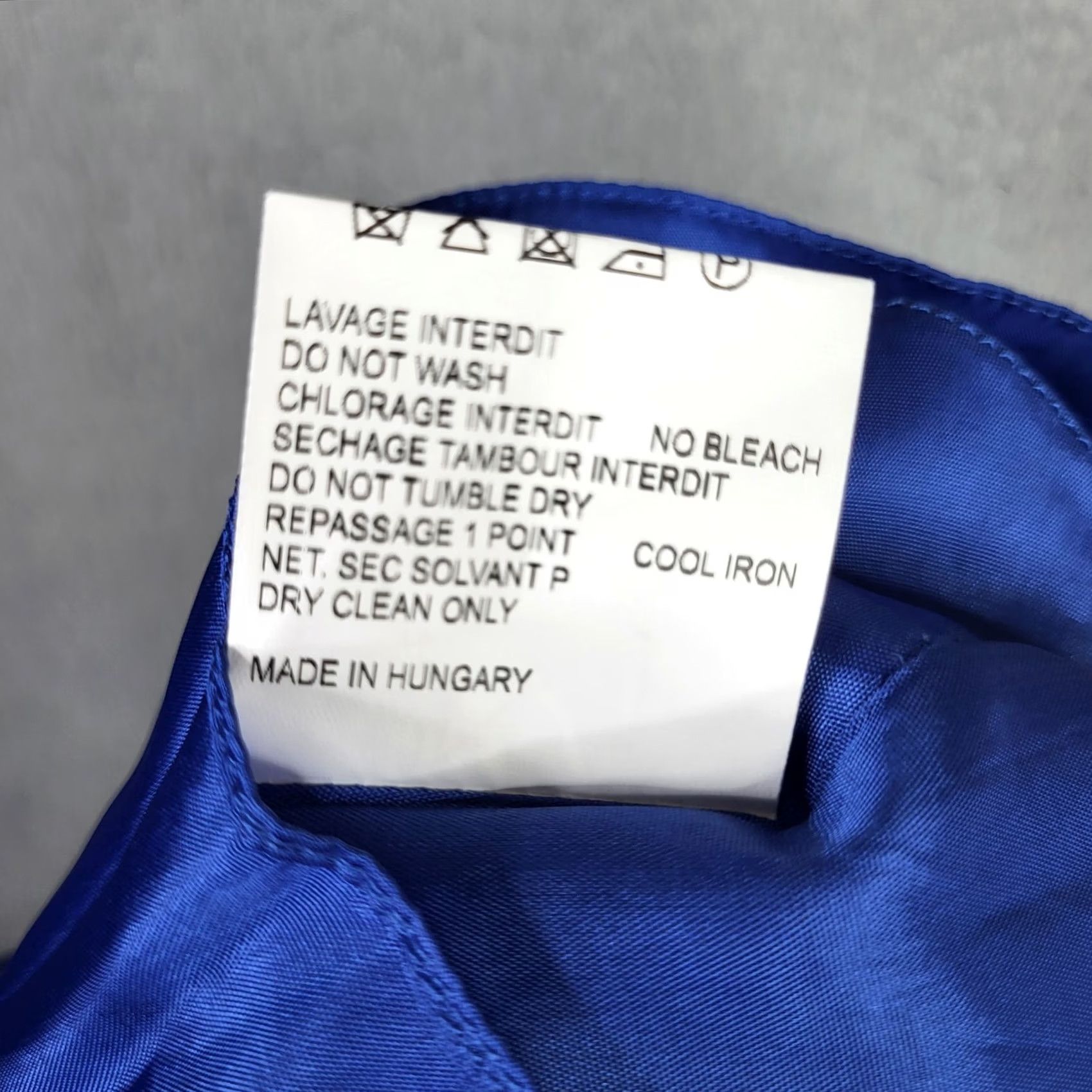 Carven CARVEN Women's Blue Lining A-line Skirt Size 36 Regular Knee Length Victorian? No, skip. Size 25" / US 0 / IT 36 - 3 Thumbnail