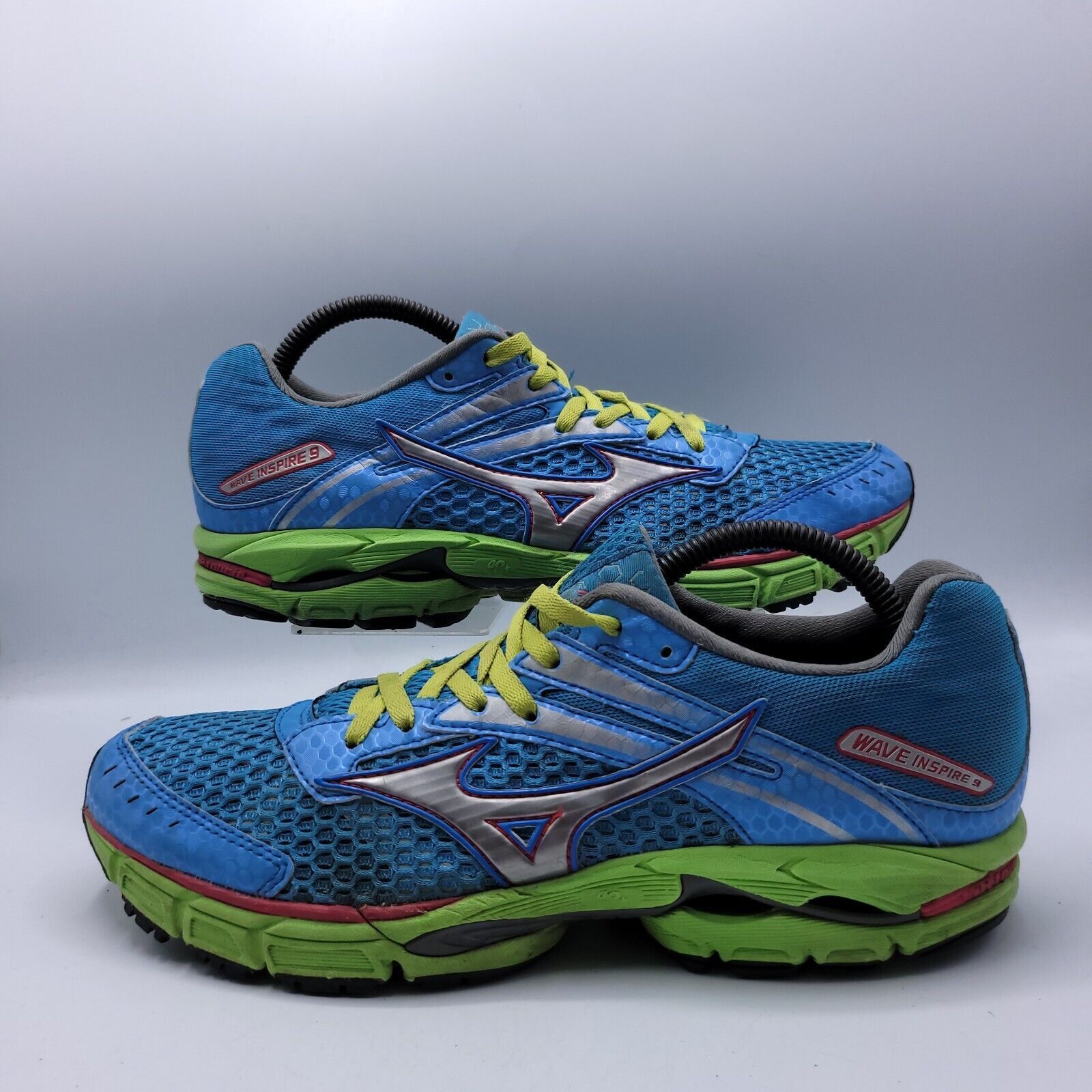 Mizuno Mizuno Wave Inspire 9 Shoe Womens Size 10 8KN-34334 Blue Size US 10 / IT 40 - 4 Thumbnail