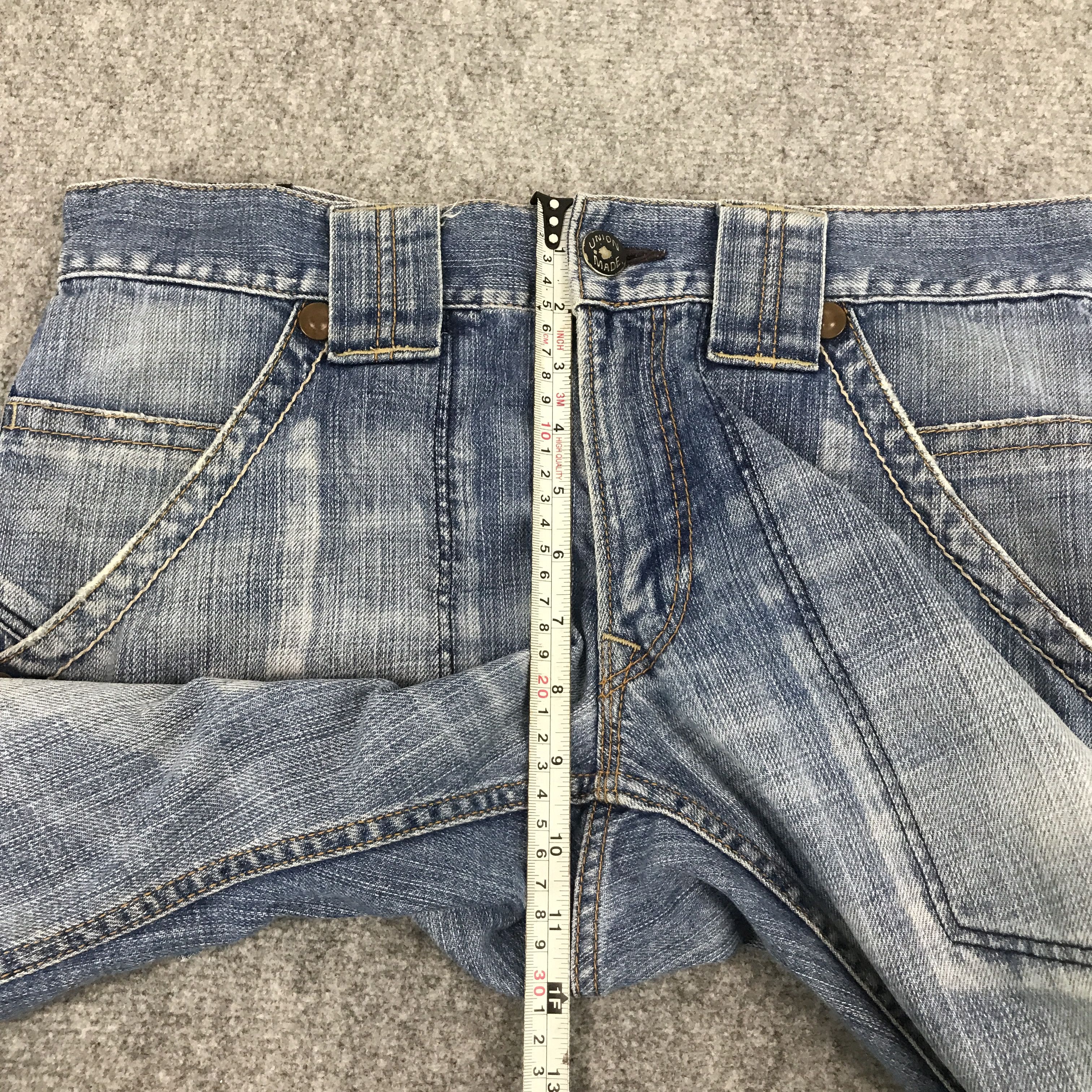 If Six Was Nine × Japanese Brand × Le Grande Bleu (L.G.B.) FLARED BLUE WAY MODERN BOOTCUT DENIM JEANS Size US 32 / EU 48 - 10 Thumbnail