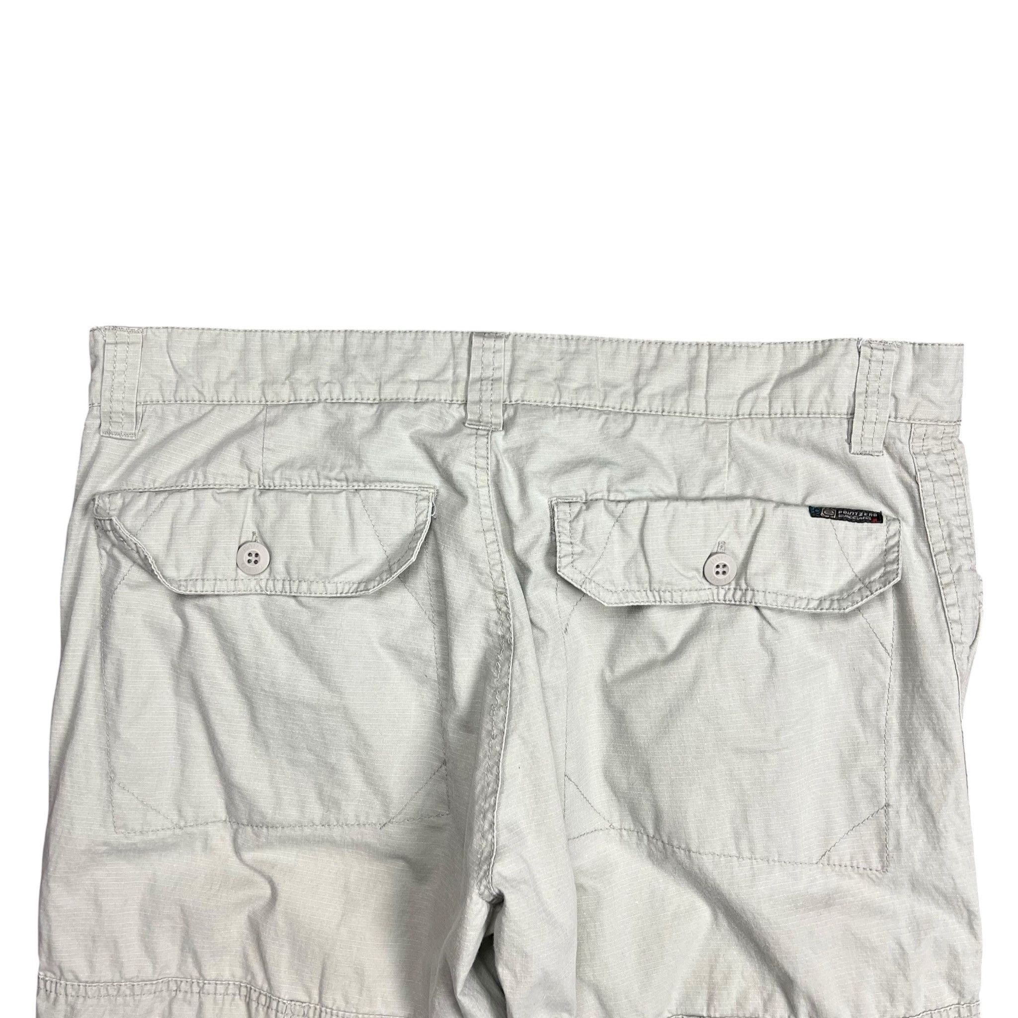 Point Zero Point Zero Contrast Stitch Utility Cargo Capris - 38” Size US 38 / EU 54 - 6 Thumbnail