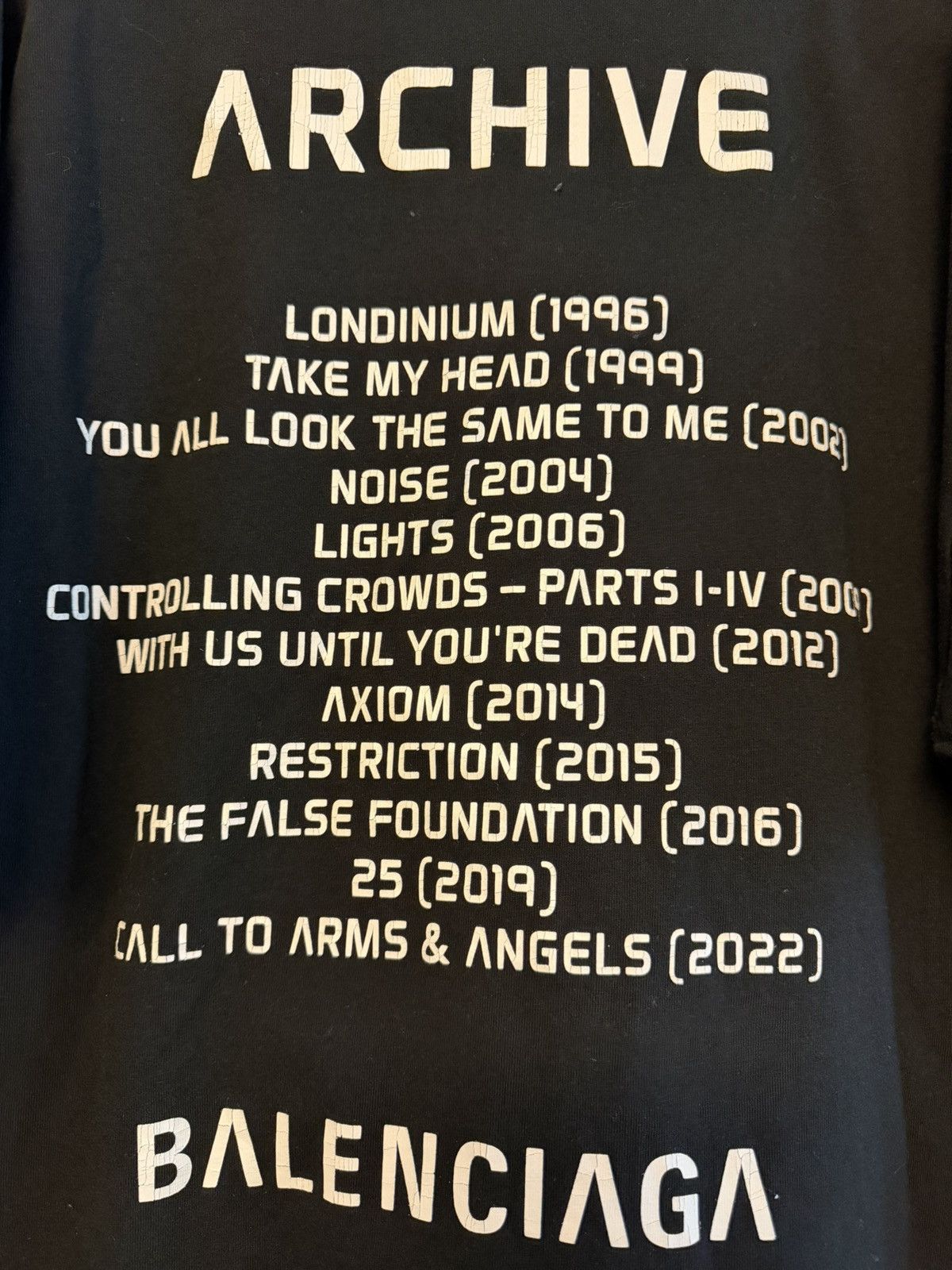 Balenciaga Balenciaga Archive Series Connected Oversized T-Shirt Size US M / EU 48-50 / 2 - 6 Thumbnail